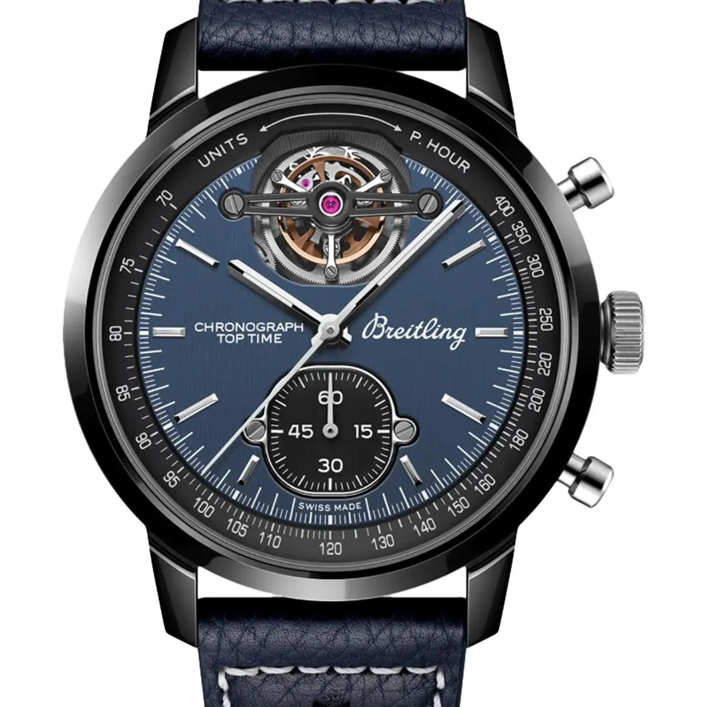 Breitling Top Time SB21251A1C1X1 (2026) - Blue dial 44 mm Ceramic case (1/1)