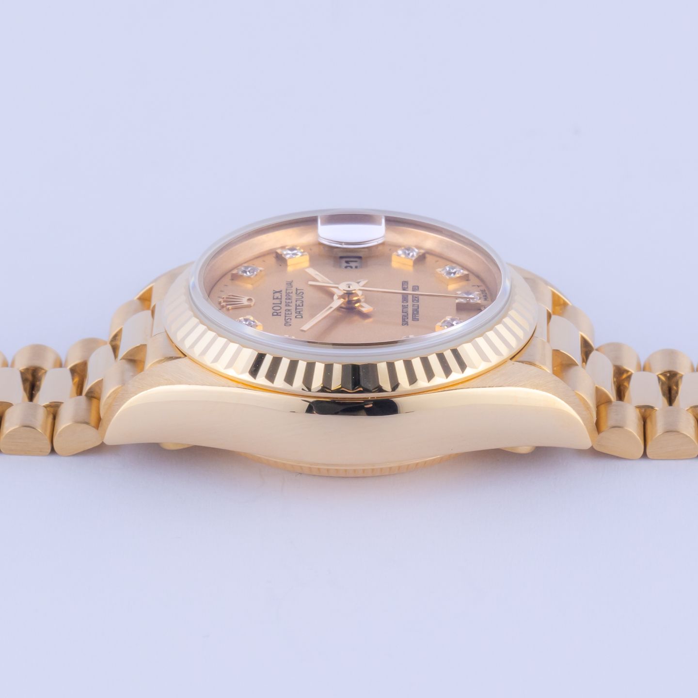 Rolex Lady-Datejust 69178 (1989) - 26 mm Yellow Gold case (5/8)