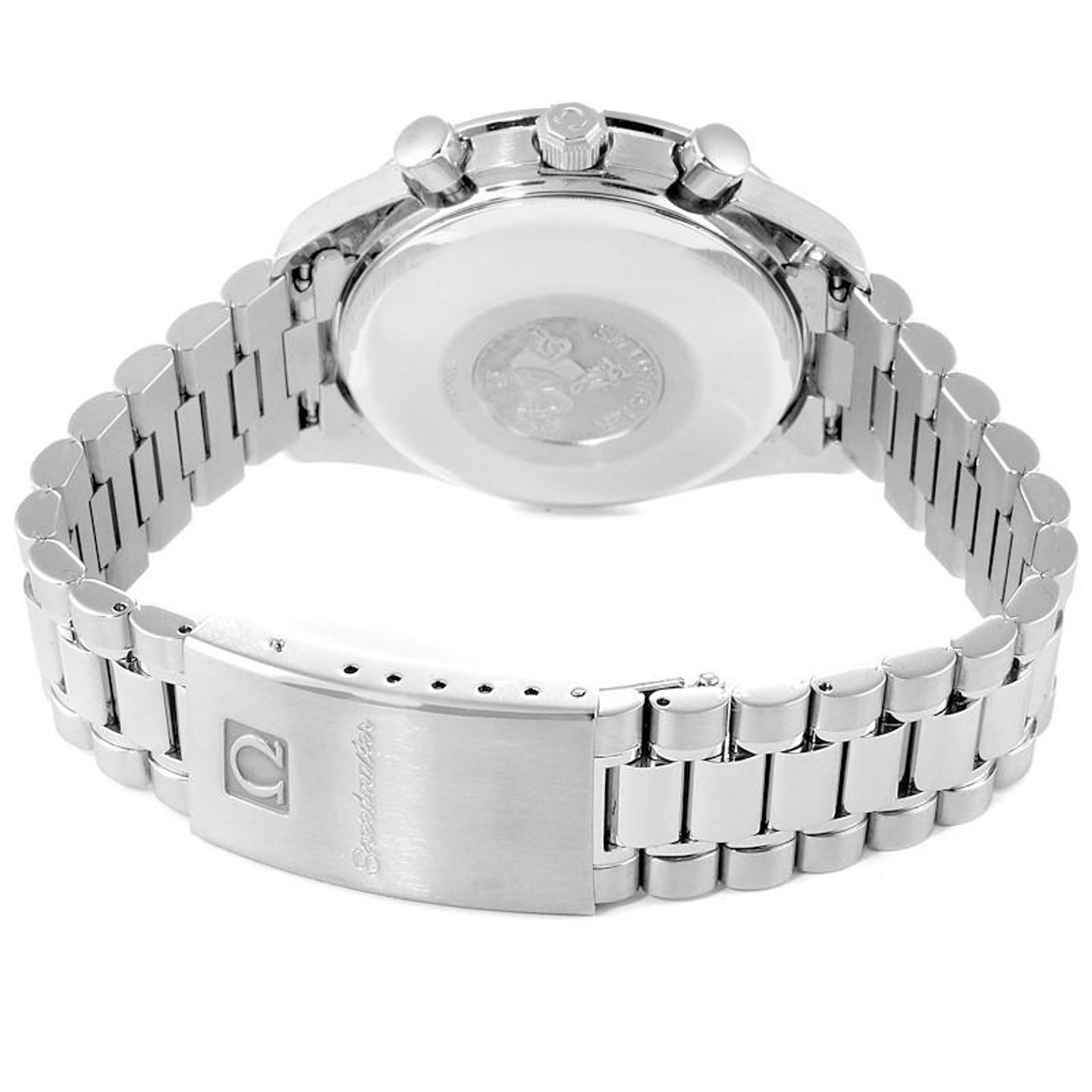 Omega Speedmaster Day Date 3521.80.00 (Unknown (random serial)) - Blue dial 39 mm Steel case (4/5)