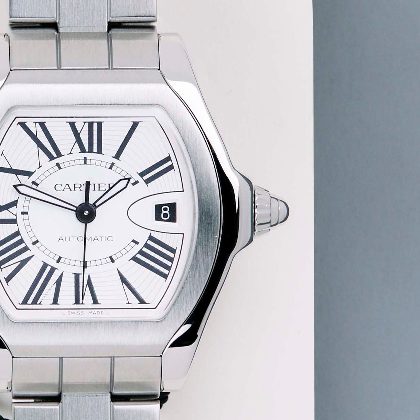 Cartier Roadster 3312 (2012) - 40 mm Steel case (5/8)