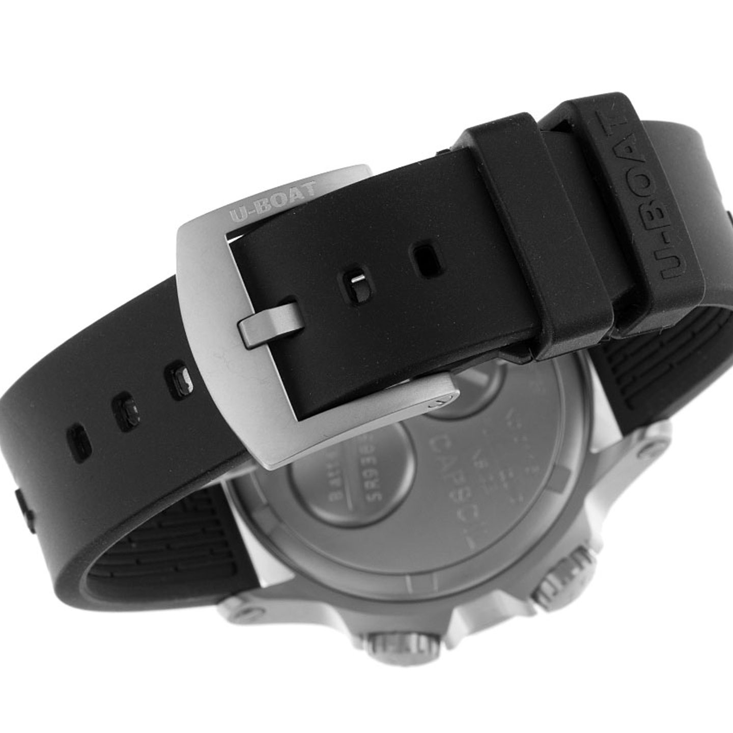 U-Boat Capsoil 8769 (Unknown (random serial)) - Black dial 46 mm Steel case (7/7)