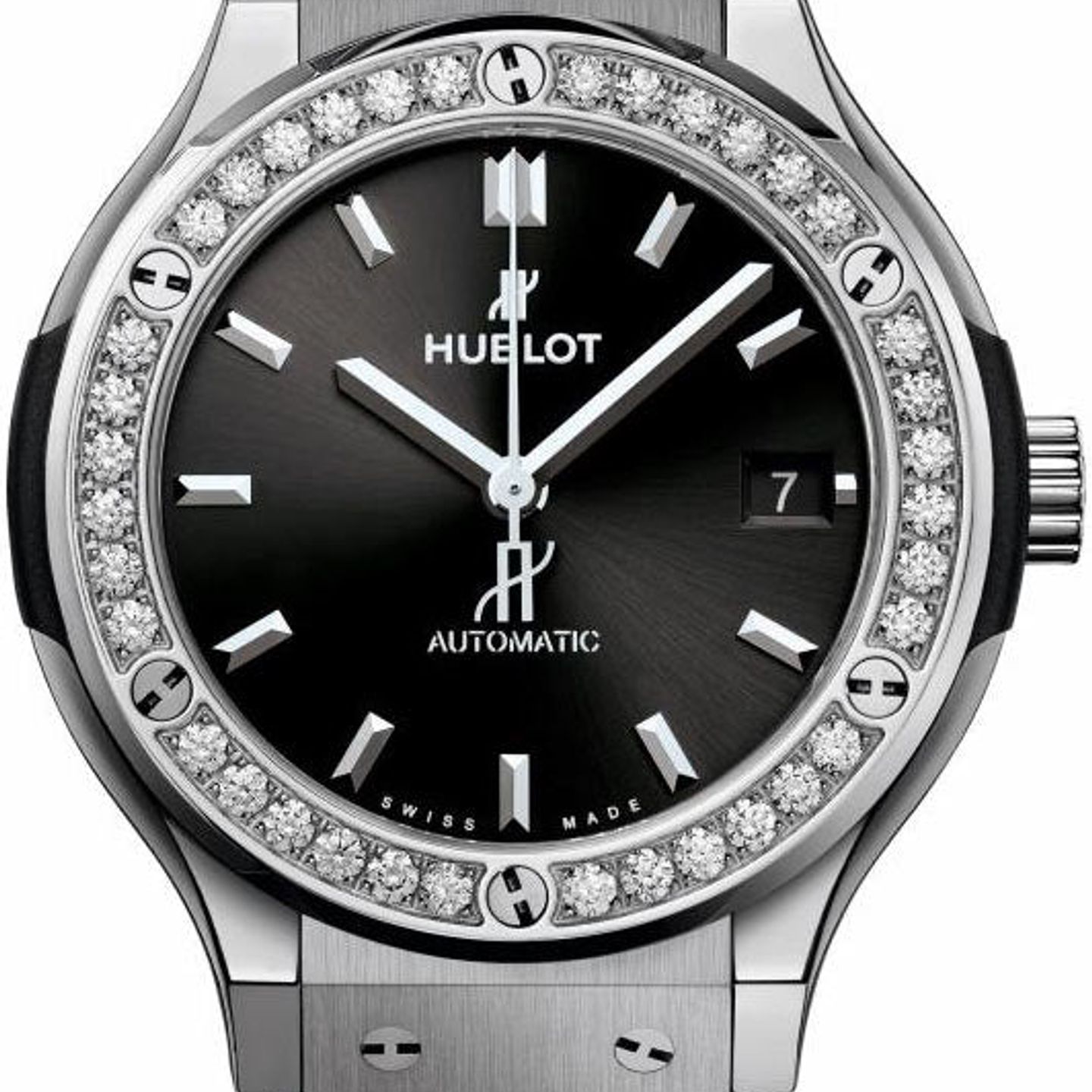 Hublot Classic Fusion 565.NX.1470.RX.1204 (2025) - Black dial 38 mm Titanium case (1/1)