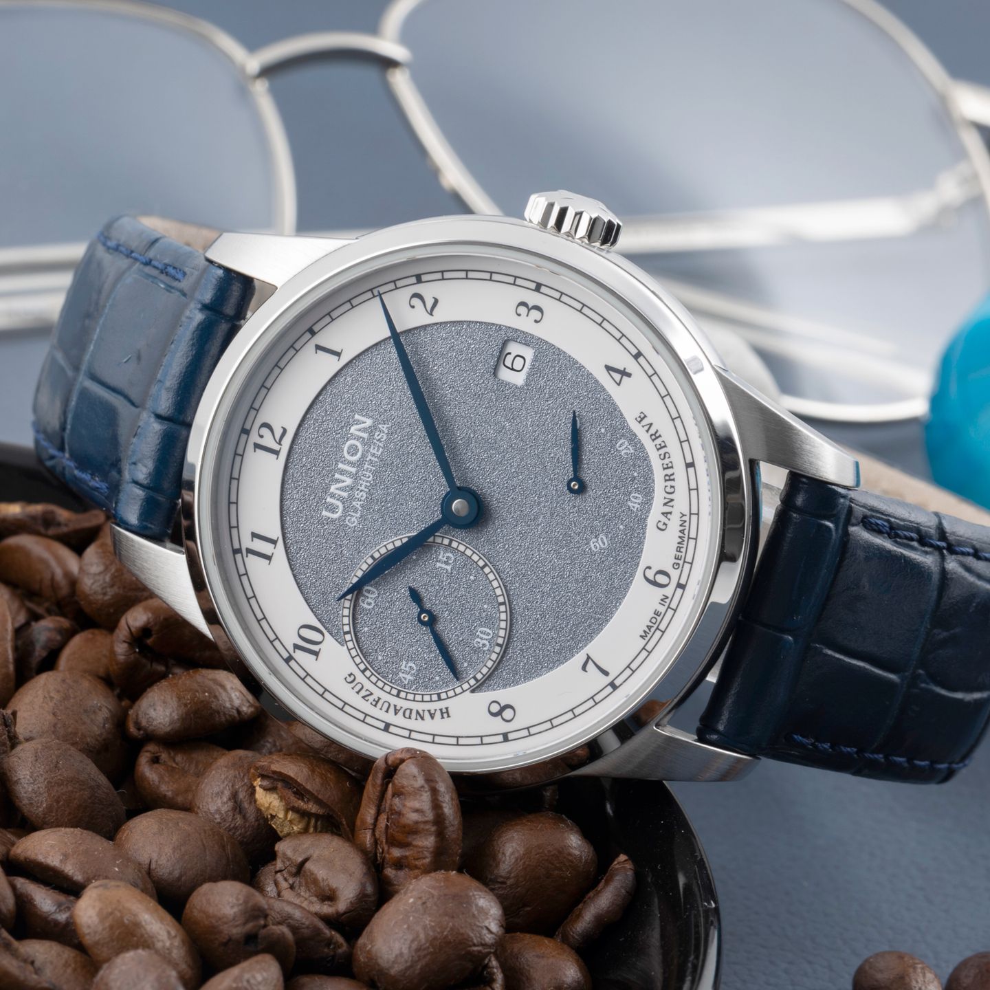 Union Glashütte 1893 D007.456.16.082.00 (Unknown (random serial)) - 42 mm Steel case (2/8)