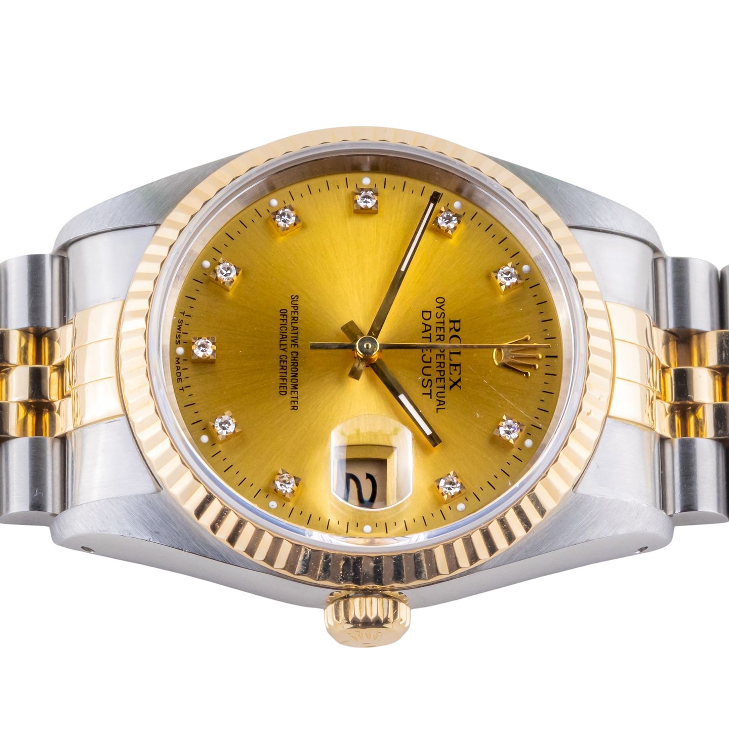 Rolex Datejust 36 16233 (1992) - 36mm Goud/Staal (6/7)
