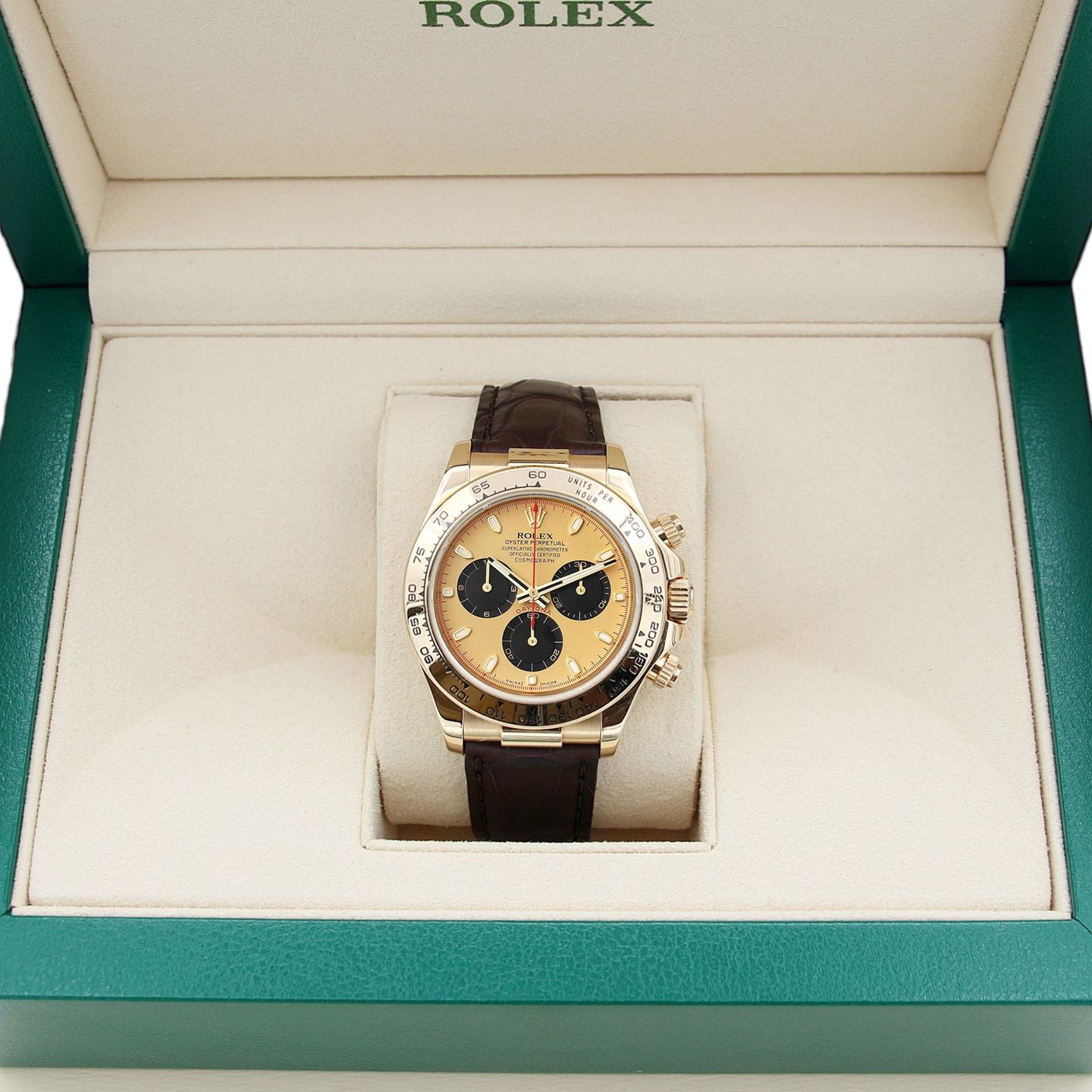 Rolex Daytona 116518 (Onbekend (willekeurig serienummer)) - 40mm Geelgoud (2/6)