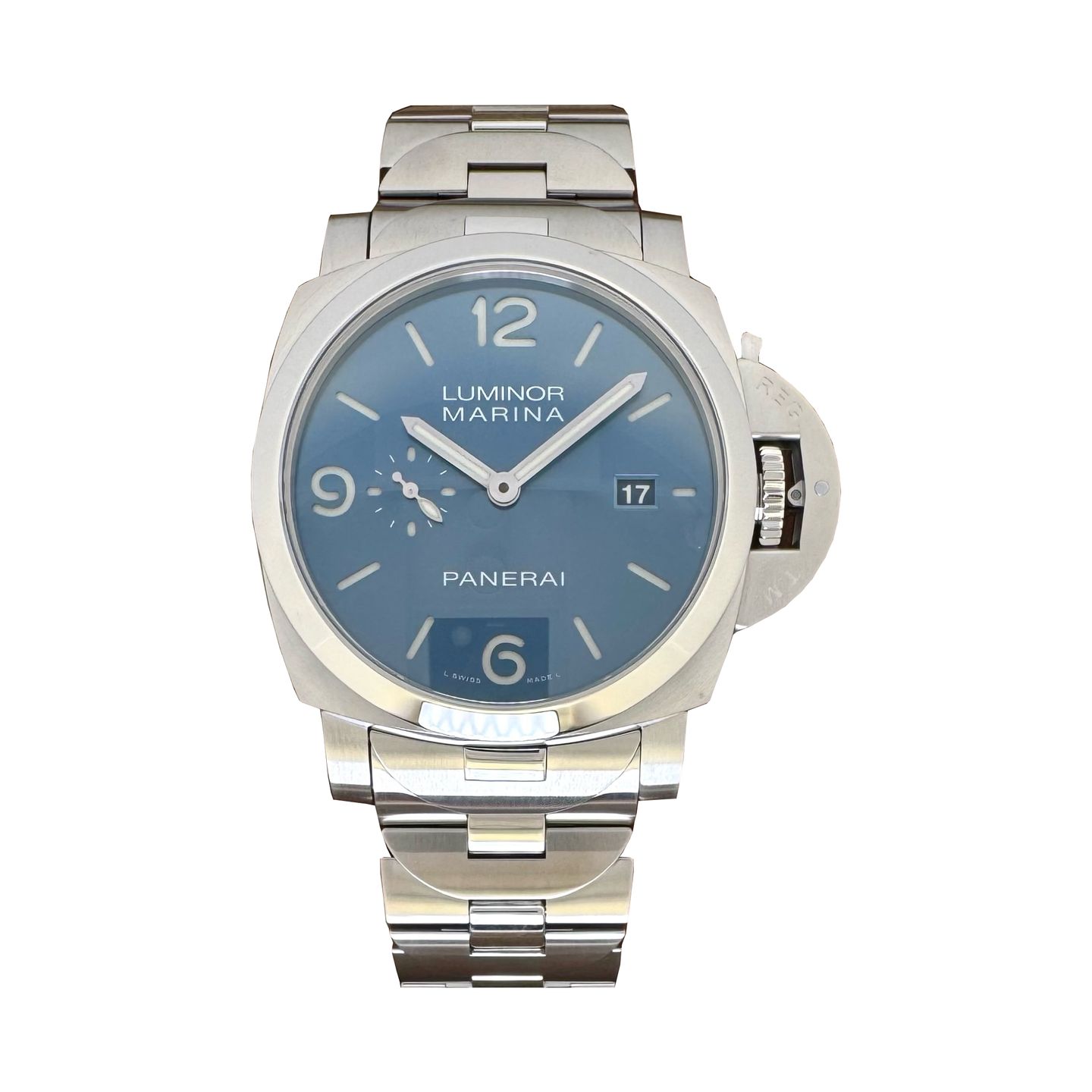 Panerai Luminor Marina PAM03323 (2025) - Blue dial 44 mm Steel case (1/1)