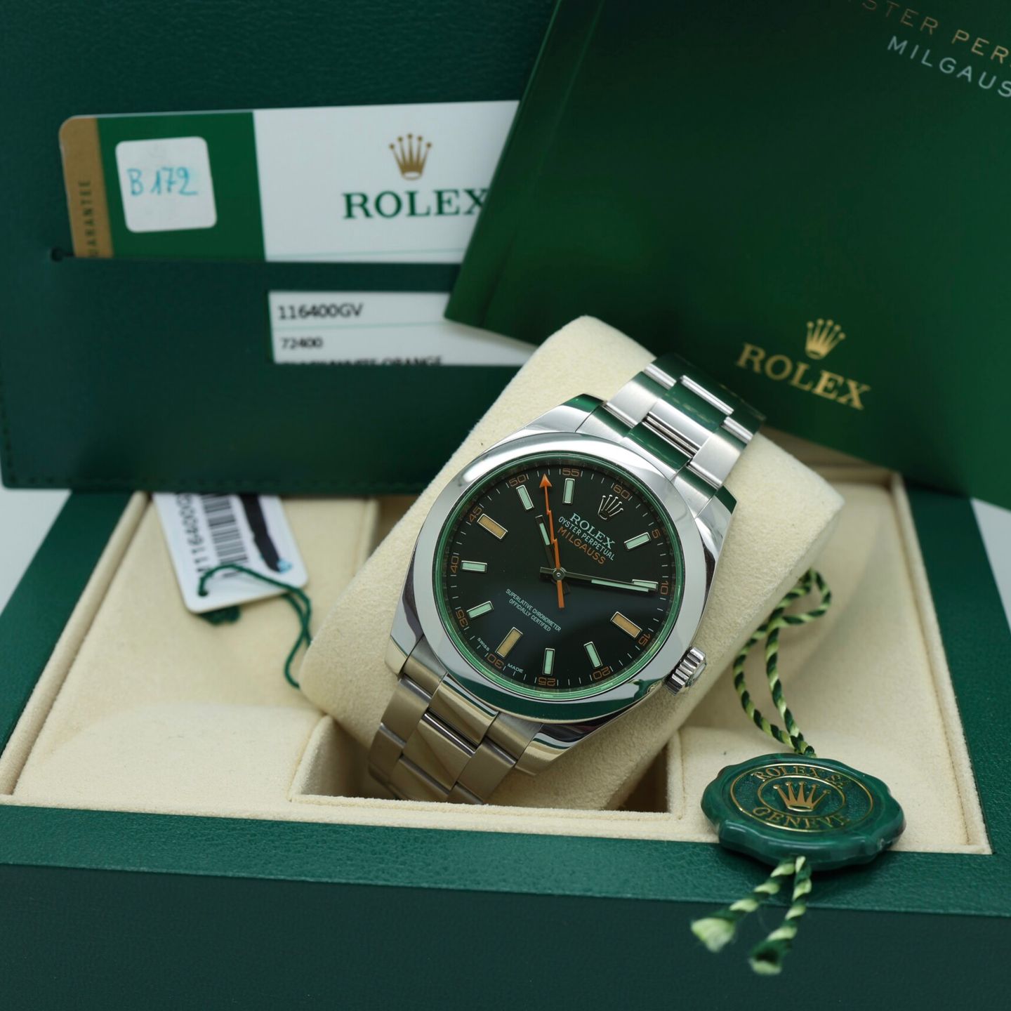 Rolex Milgauss 116400GV - (7/8)