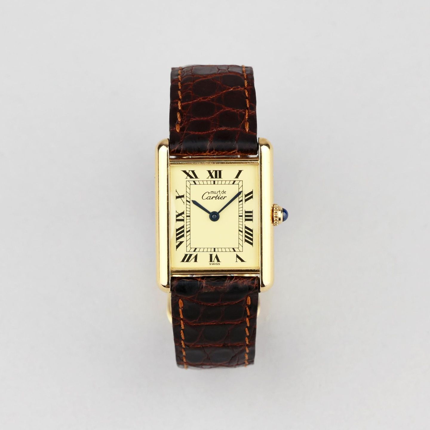 Cartier Tank 1615 (1997) - 23 mm Silver case (1/8)