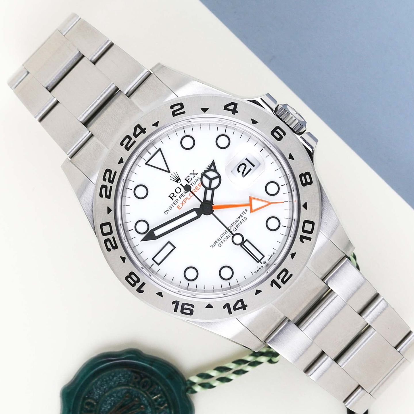 Rolex Explorer II 226570 (2025) - 42mm Staal (1/8)