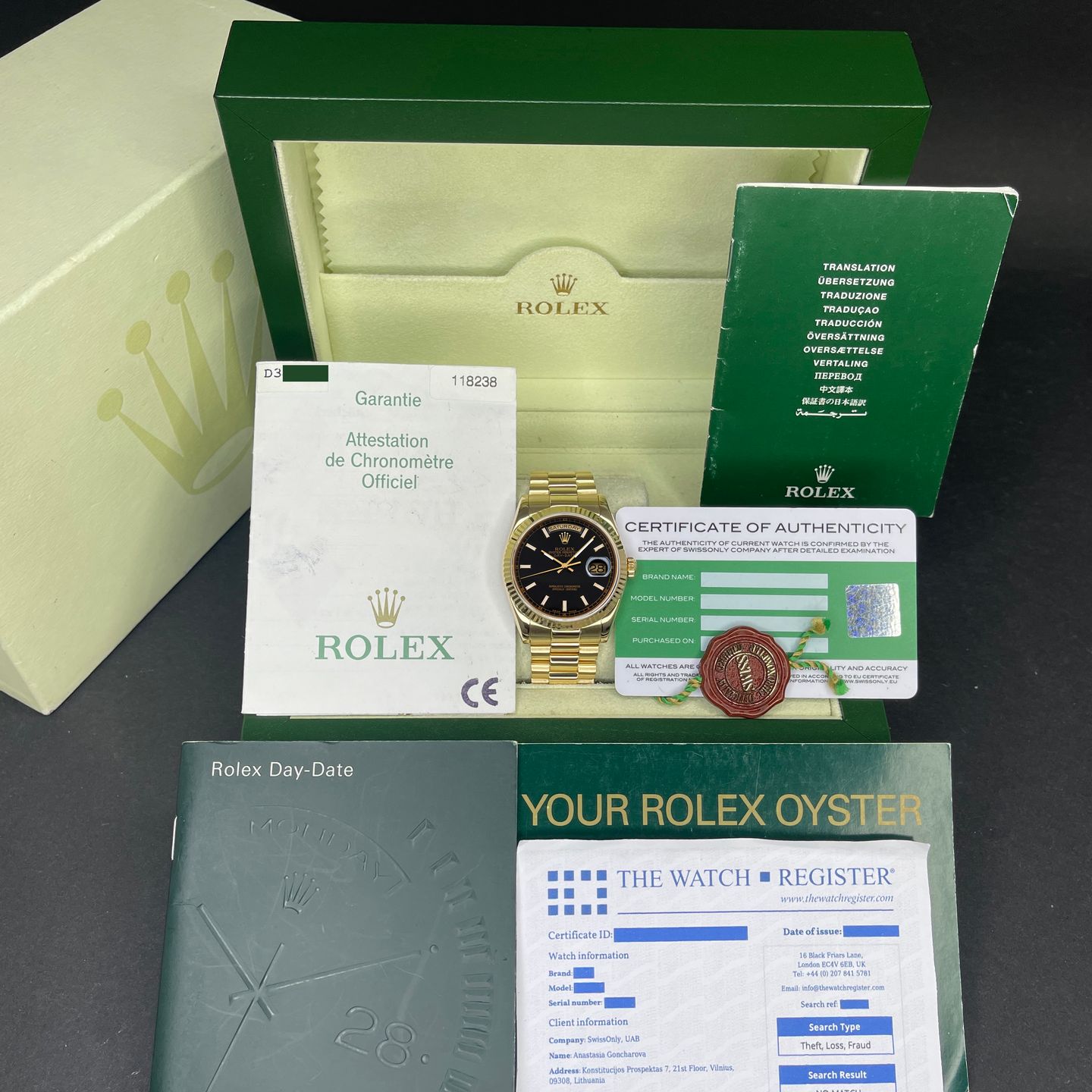 Rolex Day-Date 36 118238 - (3/8)