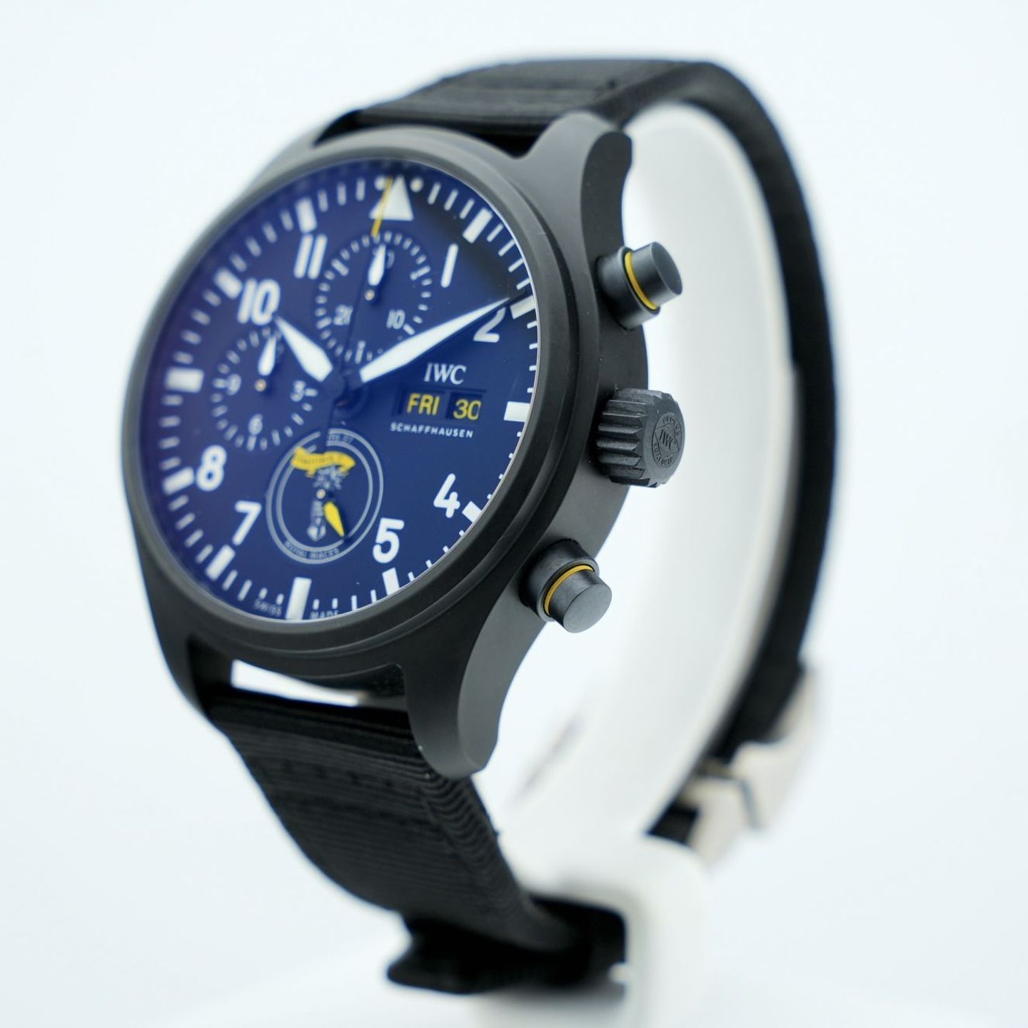 IWC Pilot Chronograph IW389107 (2022) - Zwart wijzerplaat 44mm Keramiek (5/24)
