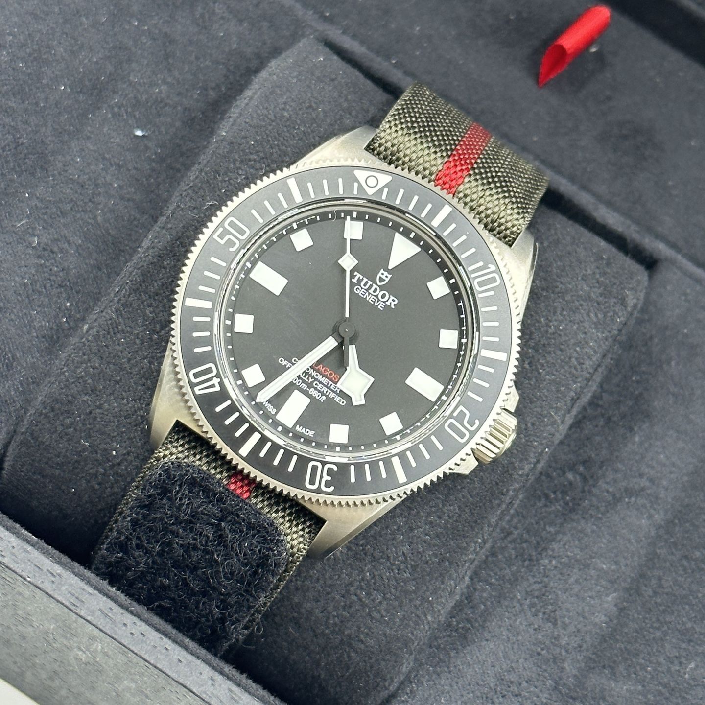 Tudor Pelagos 25717N-0001 (2023) - Zwart wijzerplaat 42mm Titanium (7/8)