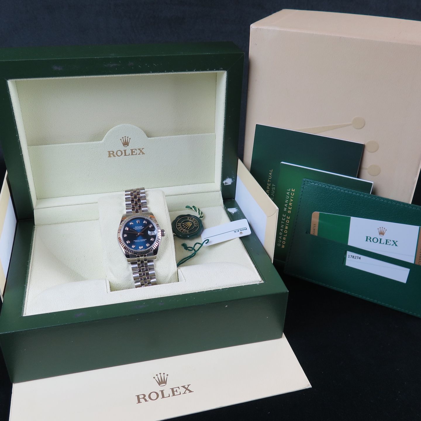 Rolex Datejust 31 178274 (2018) - 31mm Staal (8/8)