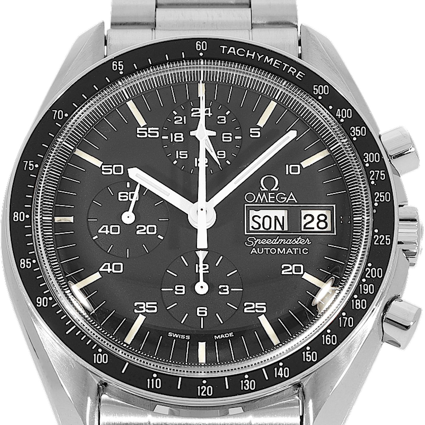 Omega Speedmaster 376.0822 (Unknown (random serial)) - Black dial 42 mm Steel case (1/5)