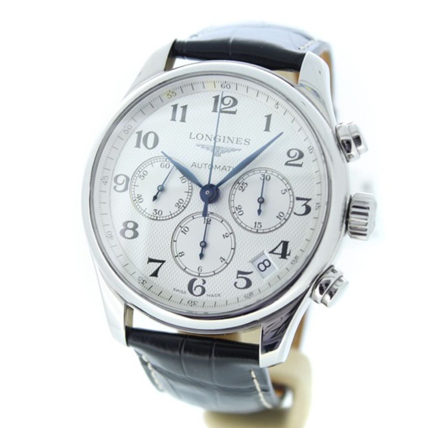 Longines Master Collection L2.693.4 (2007) - White dial 44 mm Steel case (1/7)