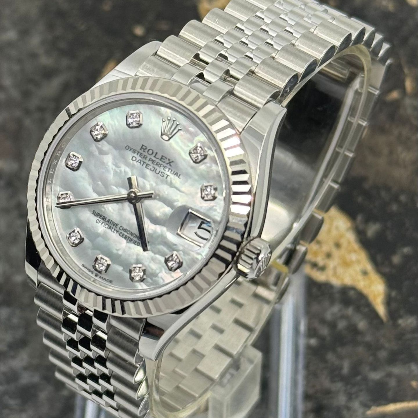 Rolex Datejust 31 278274 (2026) - Parelmoer wijzerplaat 31mm Staal (5/8)