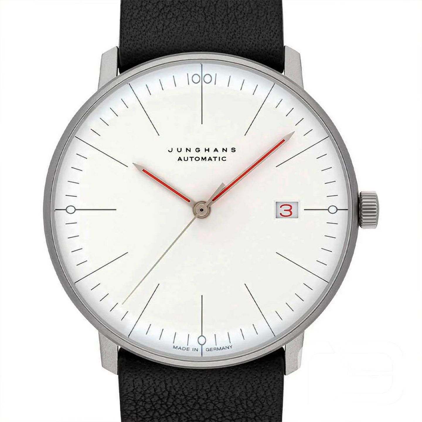 Junghans Max Bill 027/4009.02 (2025) - Wit wijzerplaat 38mm Staal (1/8)