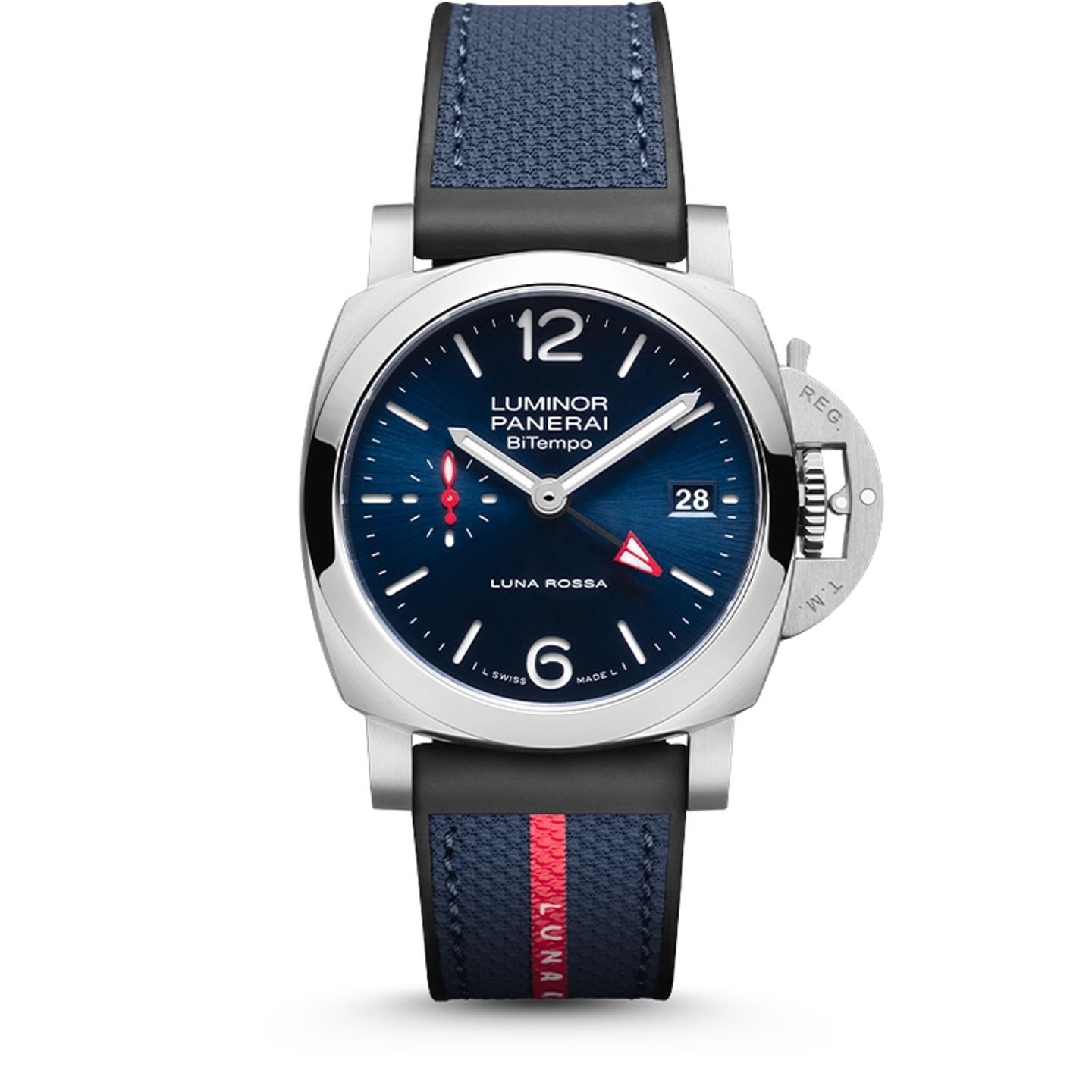 Panerai Luminor PAM01404 (2026) - Blauw wijzerplaat 40mm Staal (1/1)