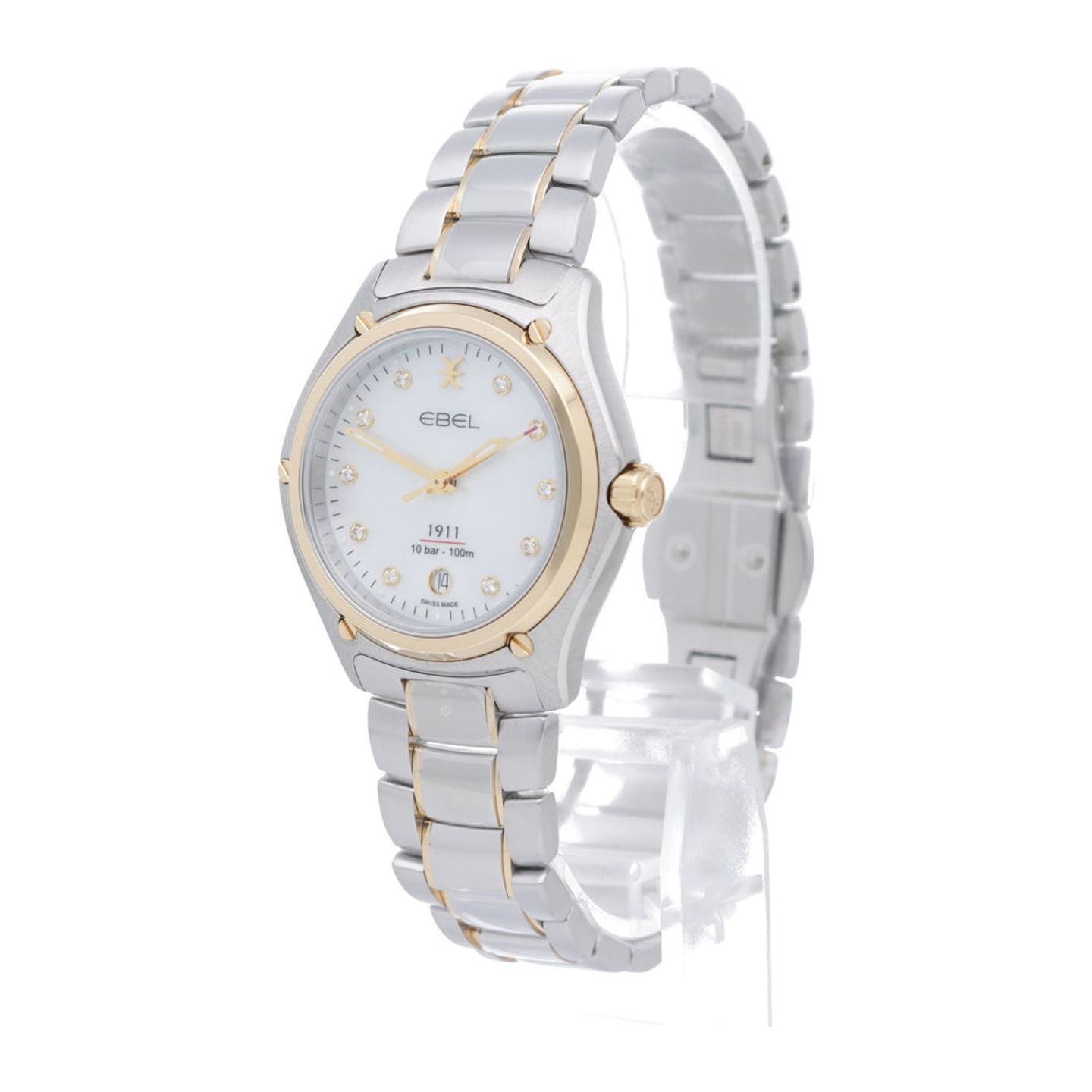 Ebel 1911 1216572 (2024) - Pearl dial Gold/Steel case (2/7)