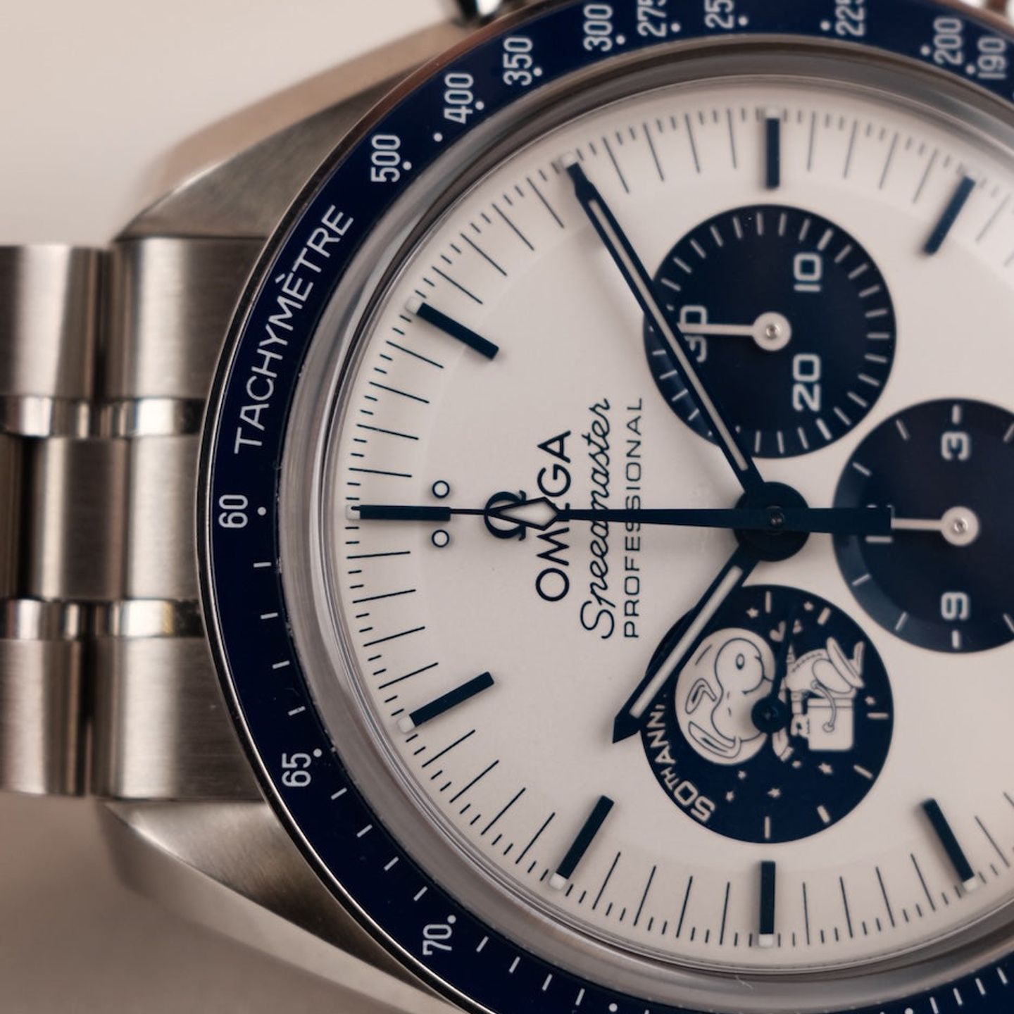 Omega Speedmaster 310.32.42.50.02.001 (2024) - Wit wijzerplaat 42mm Staal (3/8)