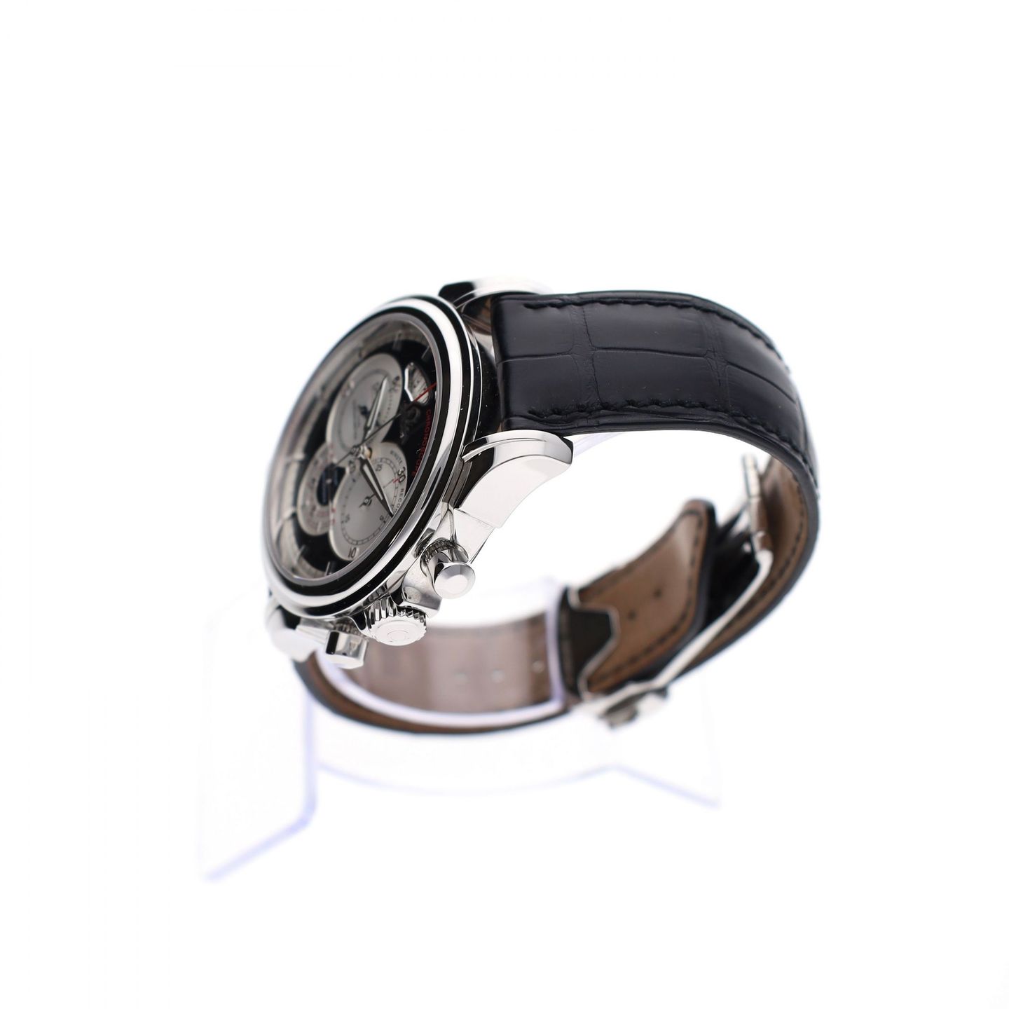 Omega De Ville Co-Axial 4850.50.31 (2011) - Black dial 41 mm Steel case (5/8)