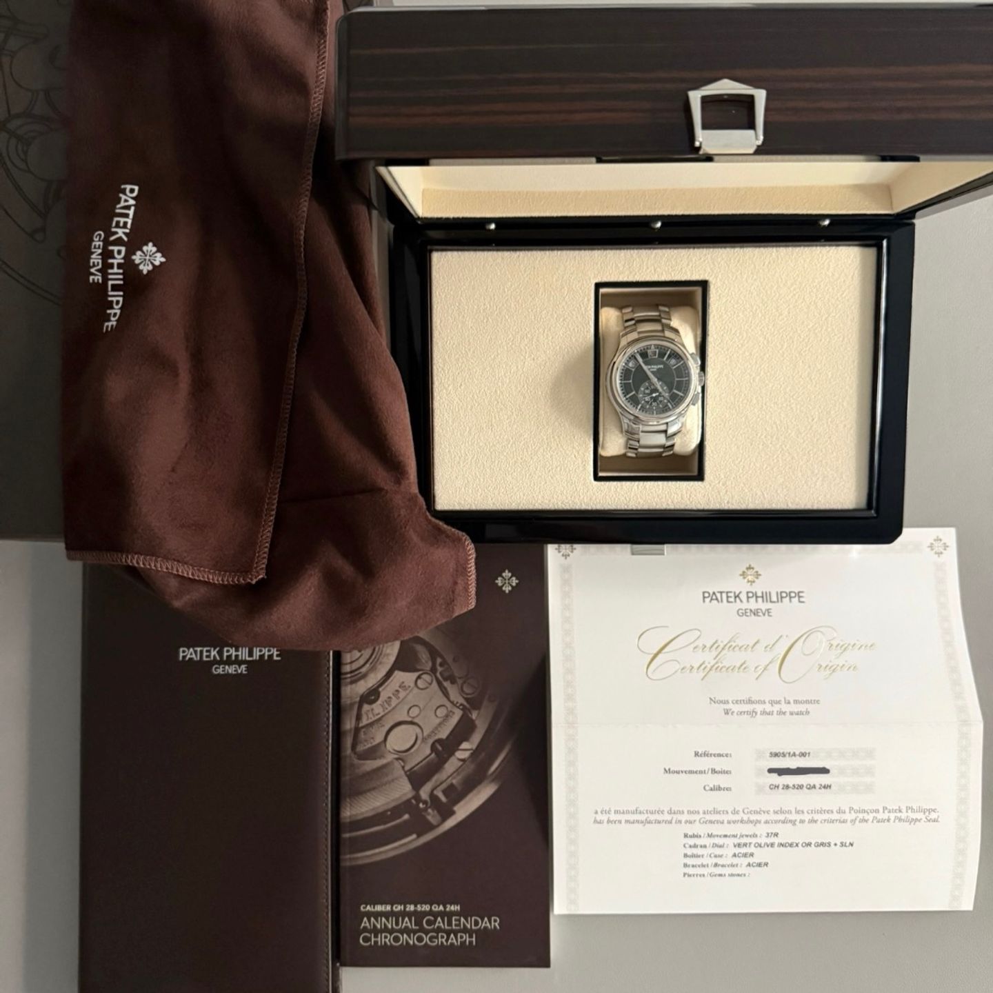 Patek Philippe Annual Calendar Chronograph 5905/1A-001 - (3/14)