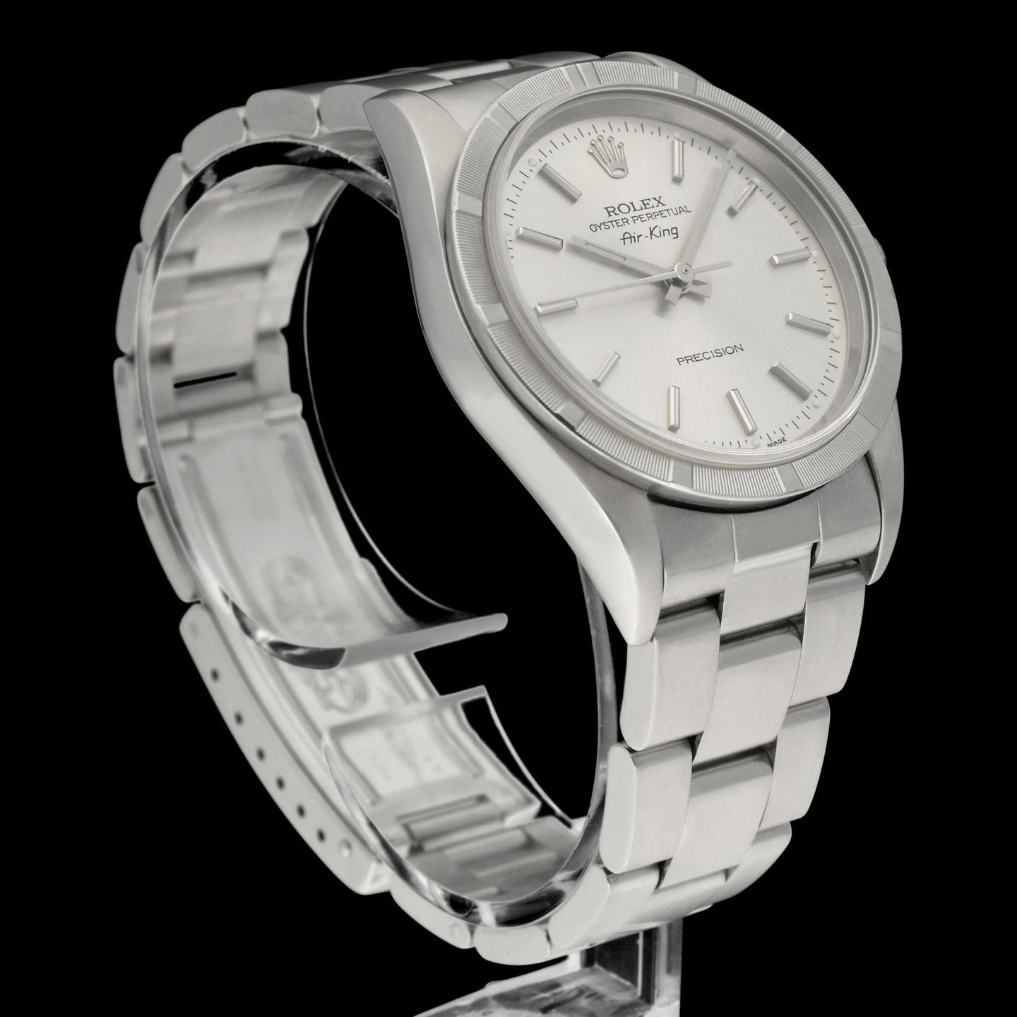 Rolex Air-King 14010 (1999) - 34mm Staal (5/7)