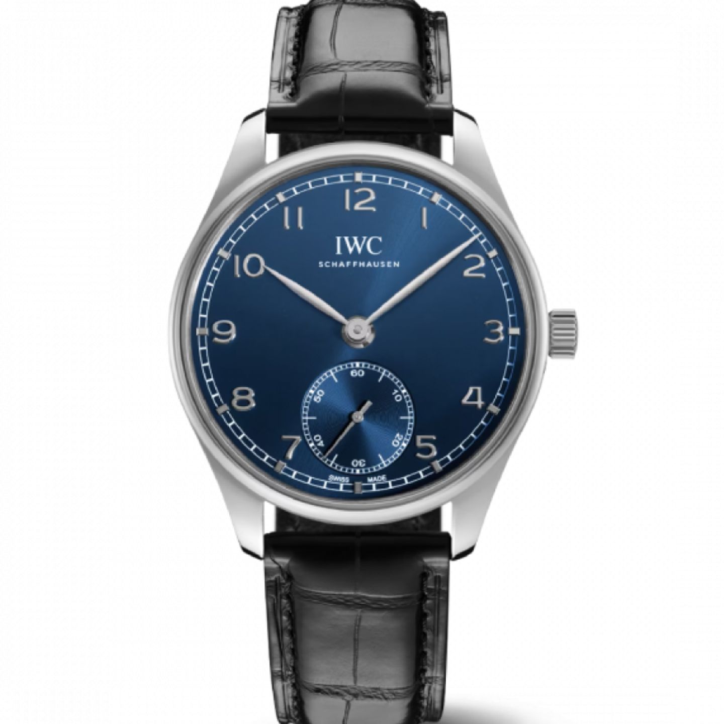 IWC Portuguese Automatic IW358305 (2023) - Blue dial 40 mm Steel case (1/8)