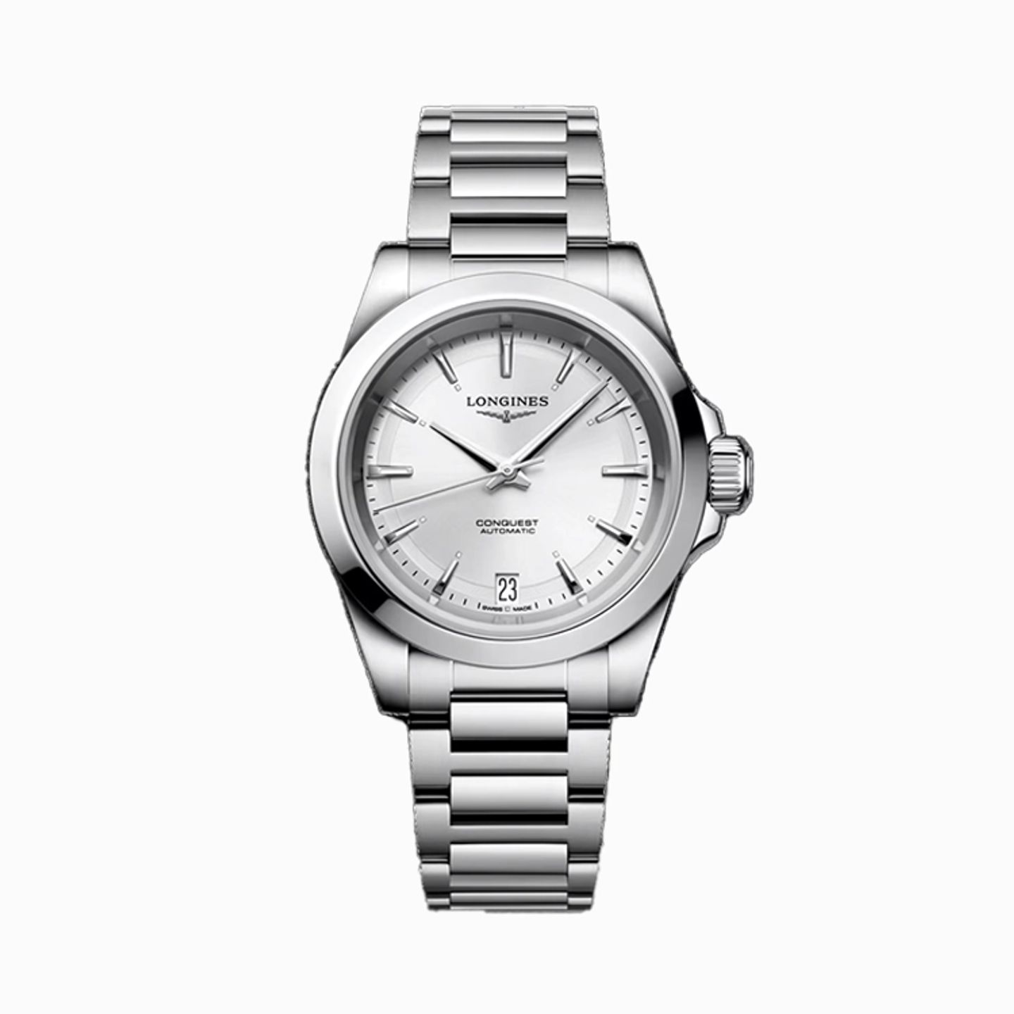 Longines Conquest L3.430.4.72.6 (2025) - Silver dial 34 mm Steel case (1/1)