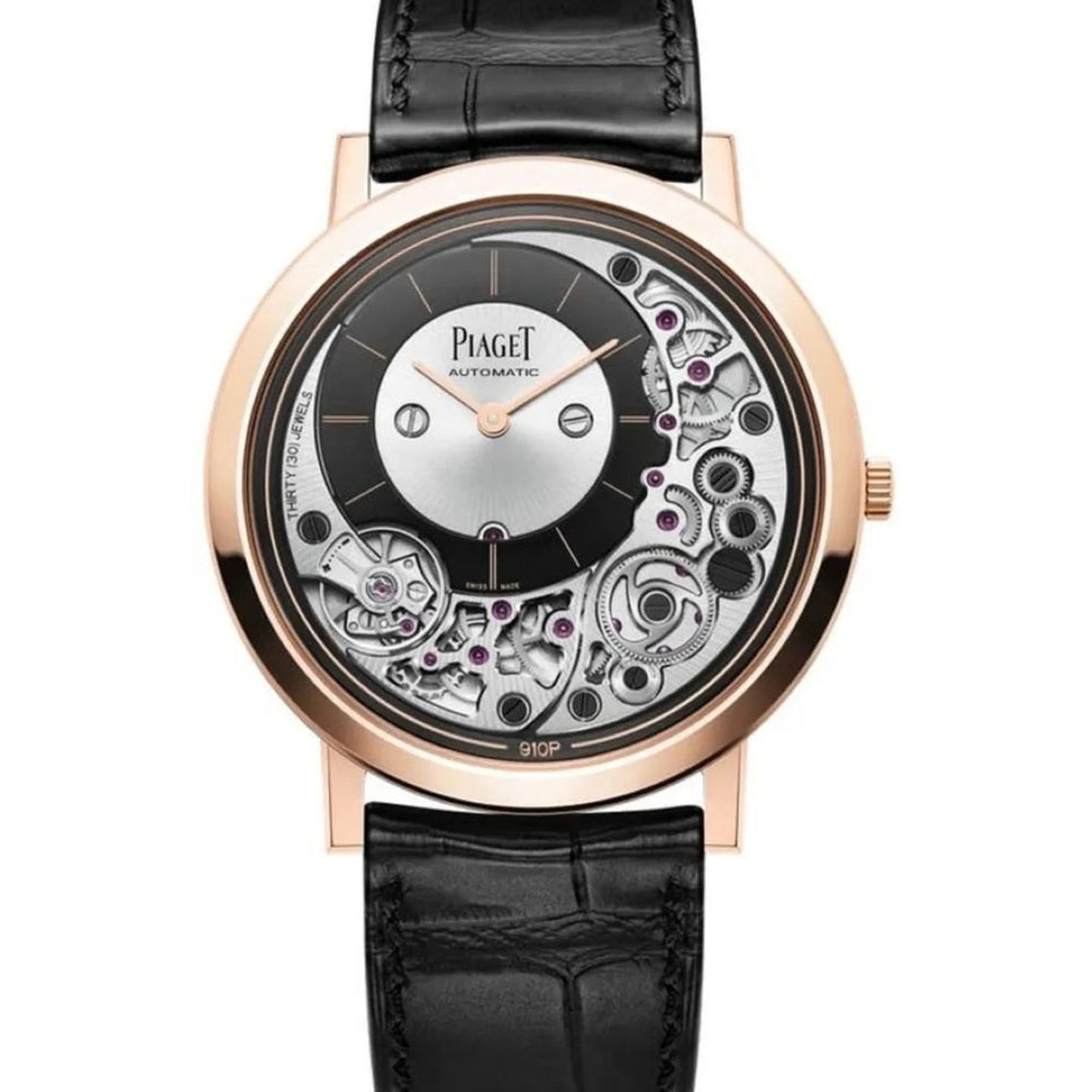 Piaget Altiplano G0A43120 (2026) - Transparent dial 42 mm Rose Gold case (1/1)