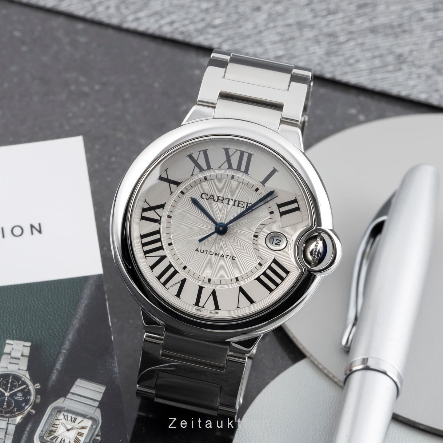 Cartier Ballon Bleu 42mm W69012Z4 - (3/8)