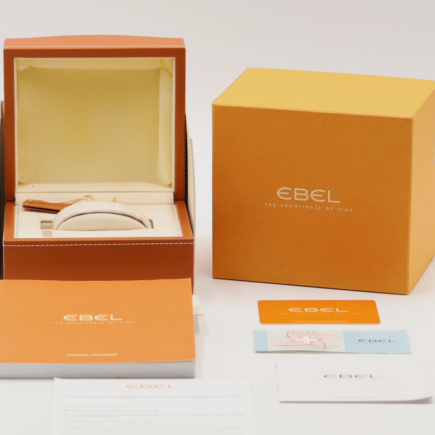 Ebel 1911 Discovery 9750L62 (Onbekend (willekeurig serienummer)) - Zilver wijzerplaat 44mm Staal (8/8)