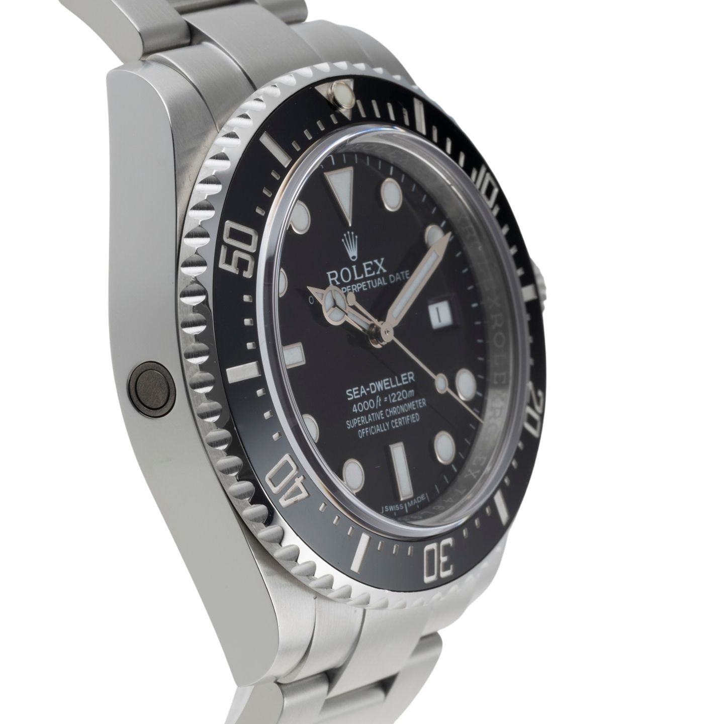 Rolex Sea-Dweller 4000 116600 (2015) - Zwart wijzerplaat 40mm Staal (7/8)