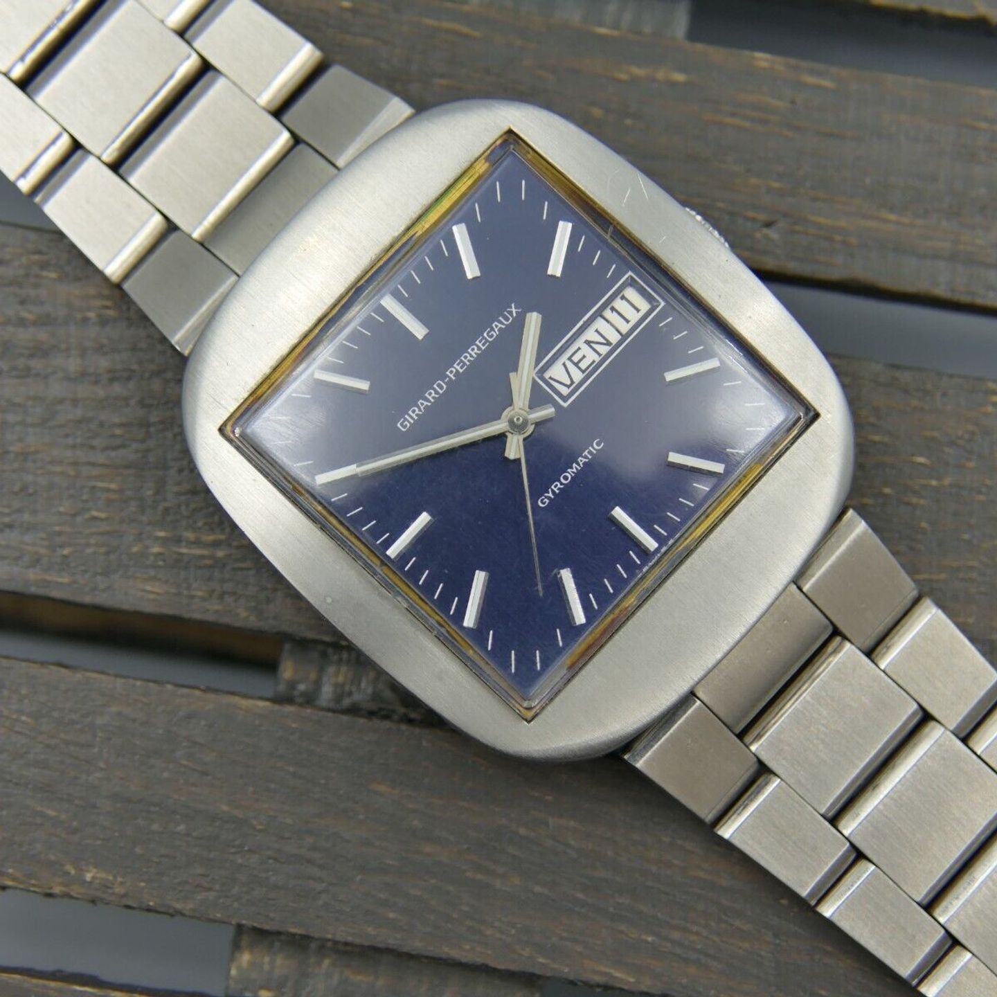 Girard-Perregaux Vintage Unknown (Unknown (random serial)) - Blue dial Unknown Unknown case (1/16)