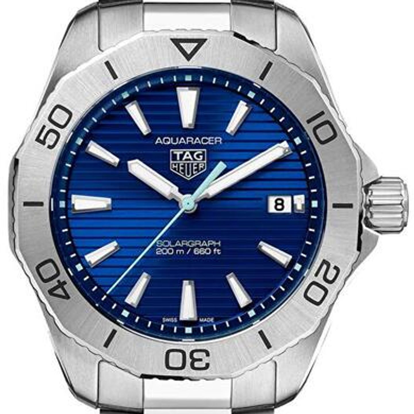 TAG Heuer Aquaracer WBP1113.BA0000 (2025) - Blue dial 40 mm Steel case (1/1)