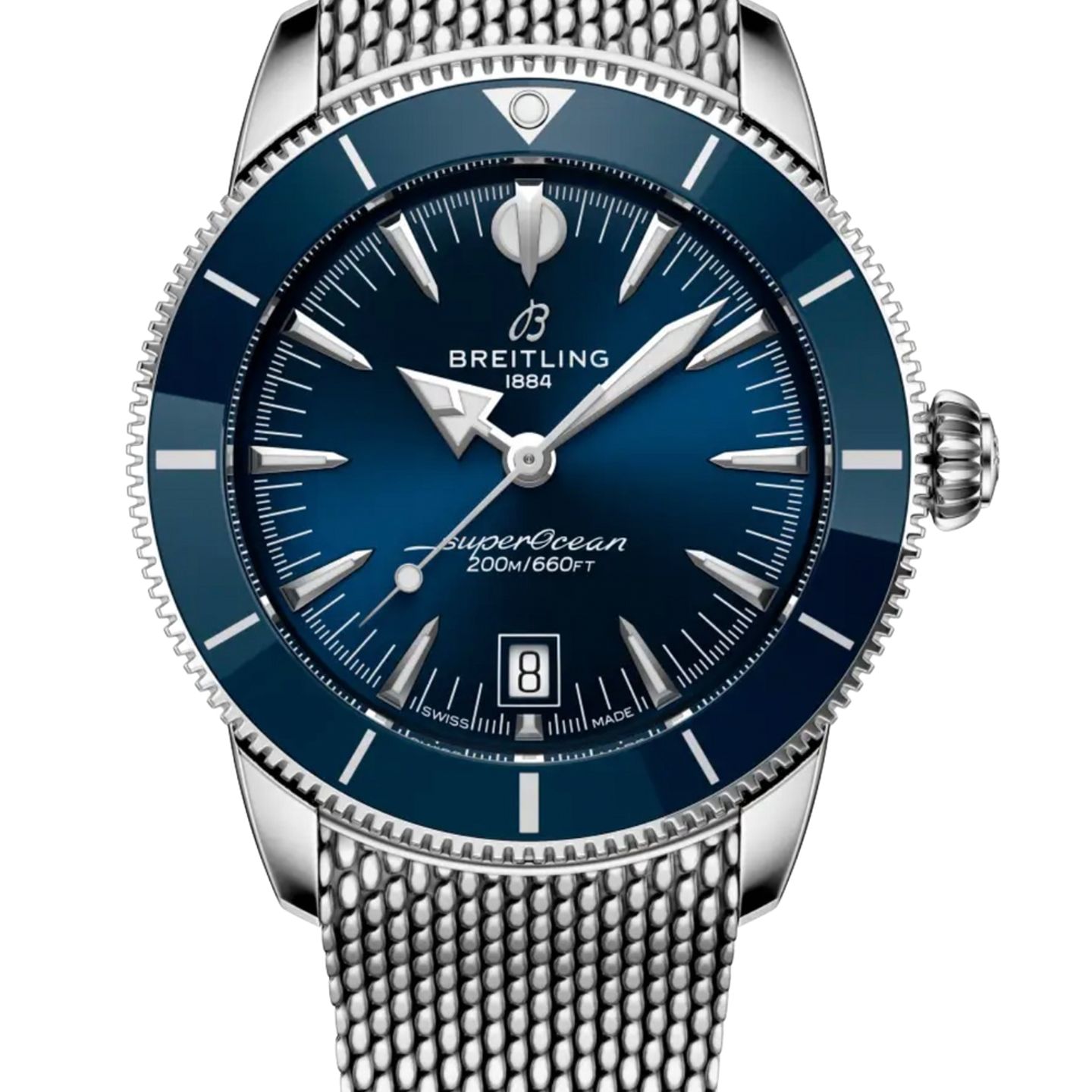 Breitling Superocean Heritage A10390161C1A1 (2025) - Blauw wijzerplaat 36mm Staal (1/1)