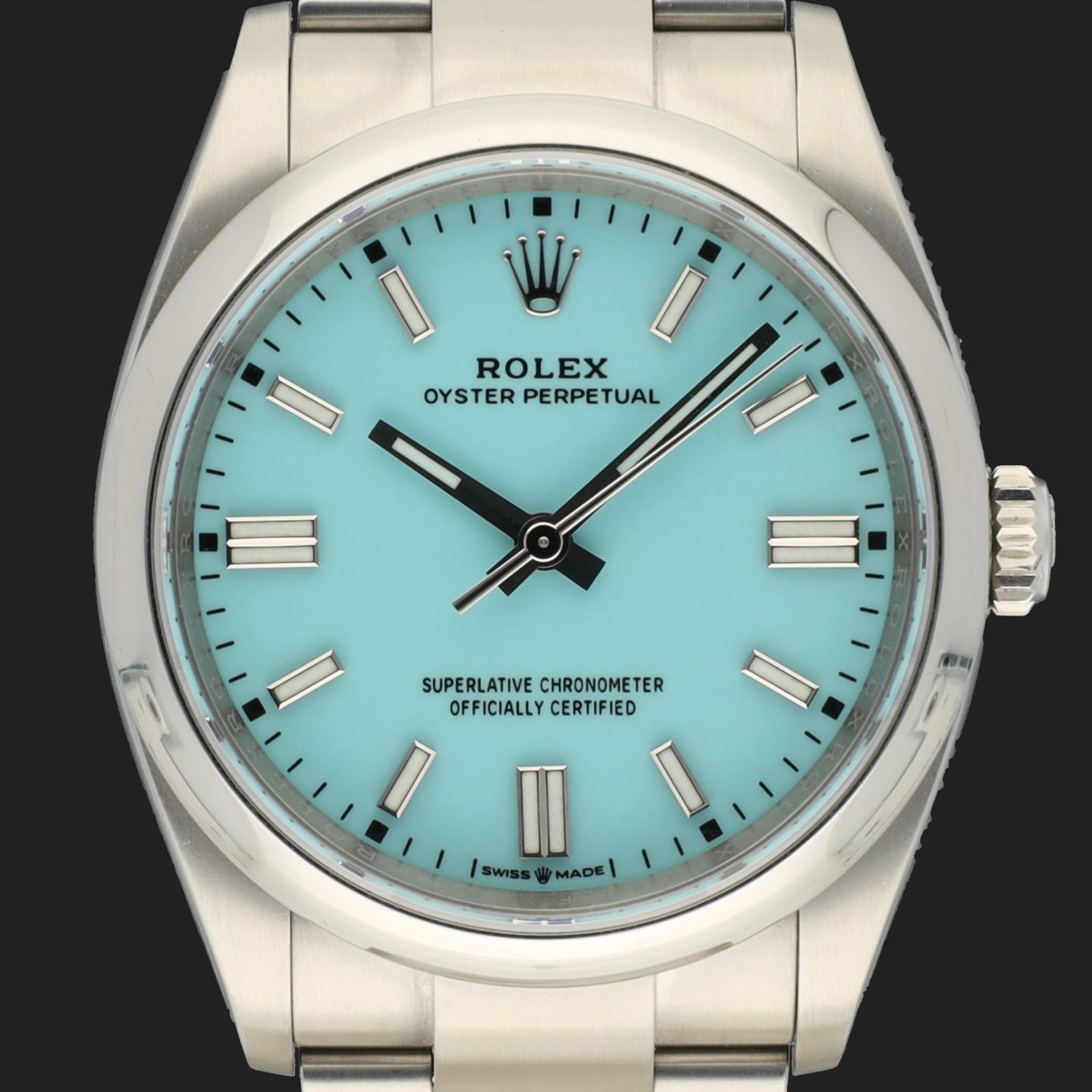 Rolex Oyster Perpetual 36 126000 (2023) - Blue dial 36 mm Steel case (2/8)