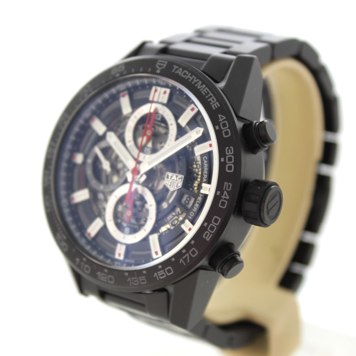 TAG Heuer Carrera Calibre HEUER 01 CAR2090.FT6124 (2021) - Black dial 43 mm Ceramic case (5/7)