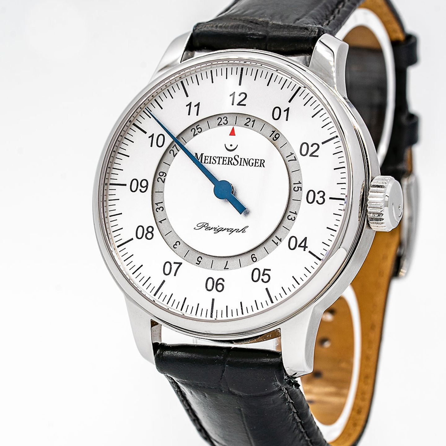 Meistersinger Perigraph AM1001 (2011) - Silver dial 43 mm Steel case (1/5)