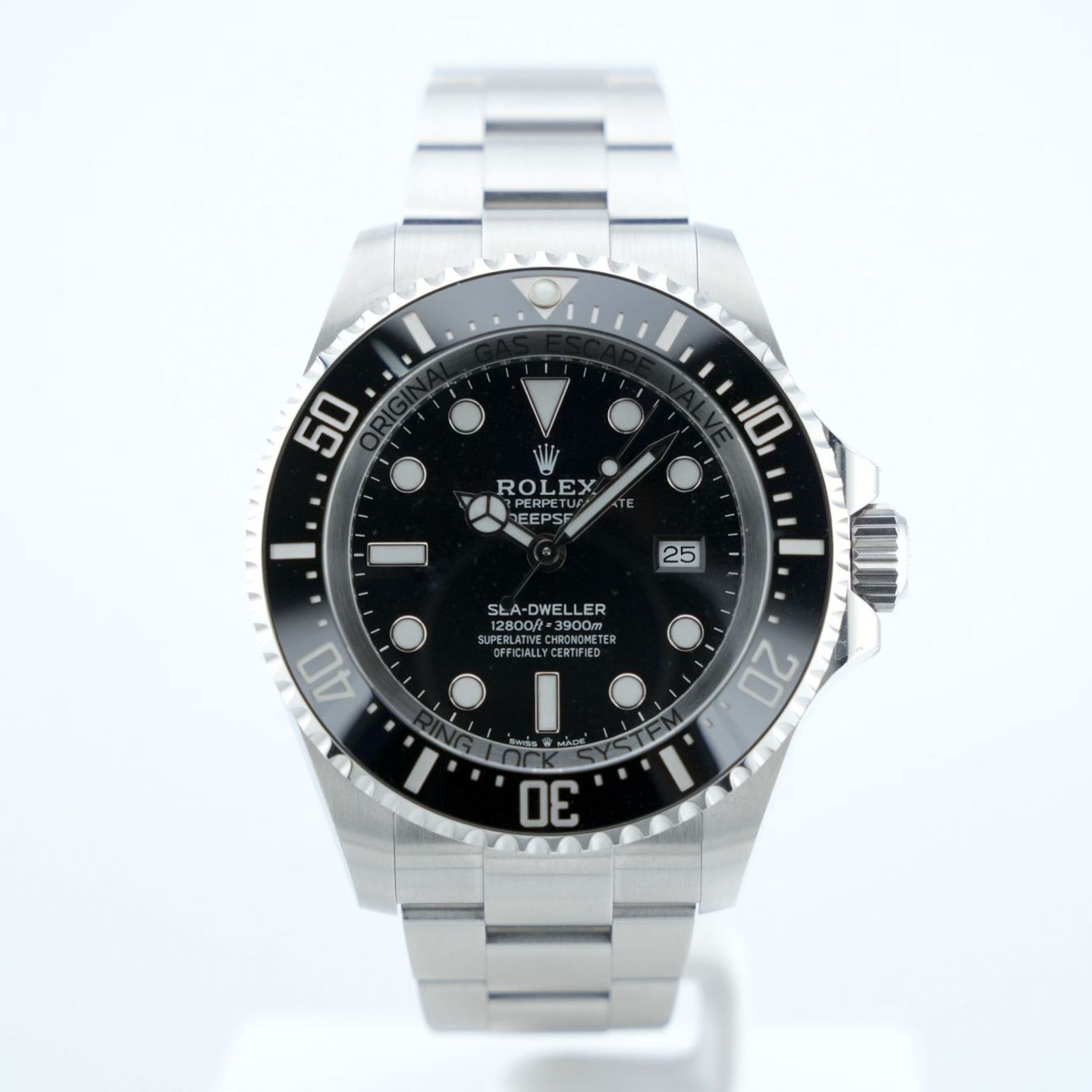 Rolex Sea-Dweller Deepsea 126660 (Unknown (random serial)) - Black dial 44 mm Steel case (1/8)