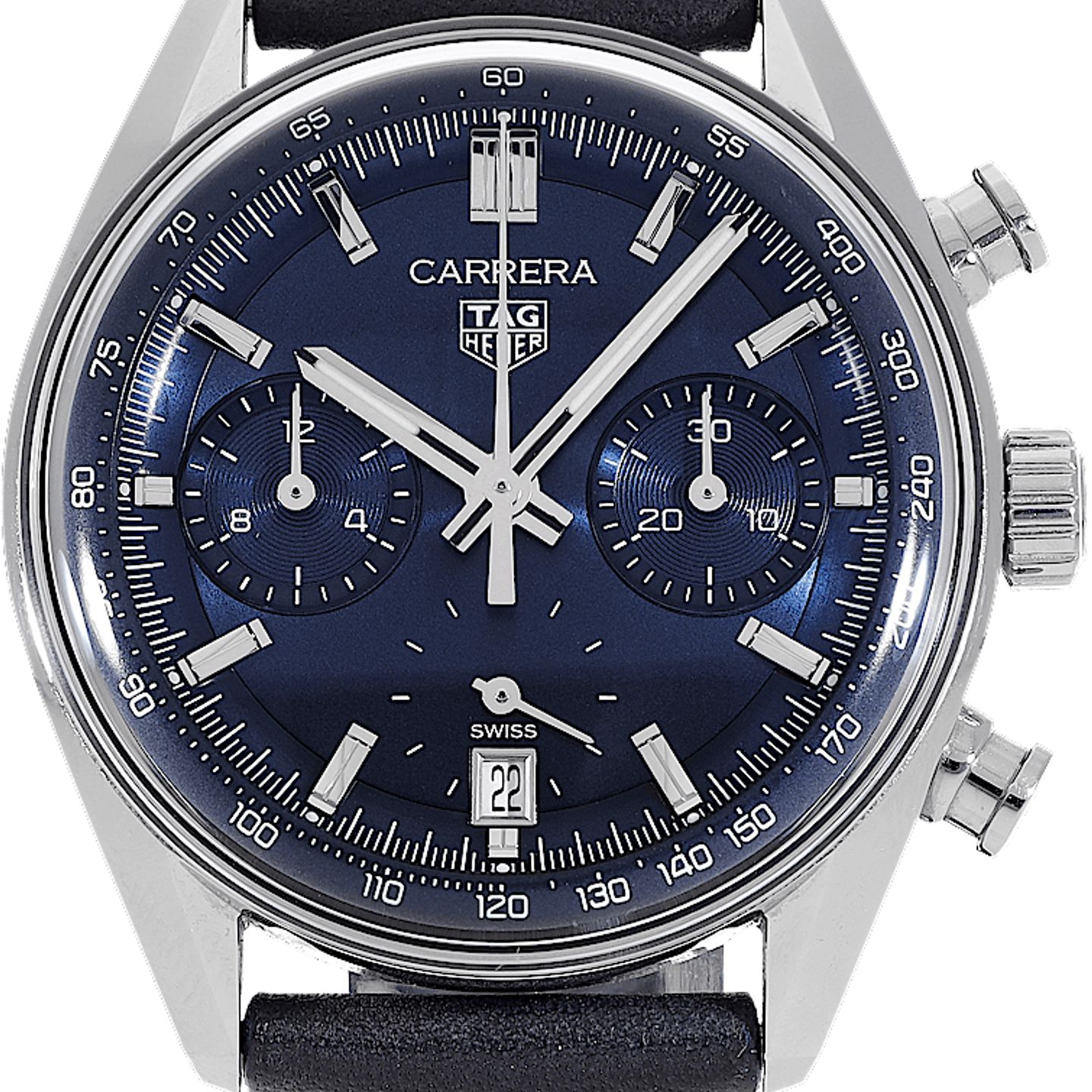 TAG Heuer Carrera CBS2212.FC6535 (2023) - Blue dial 39 mm Steel case (2/2)