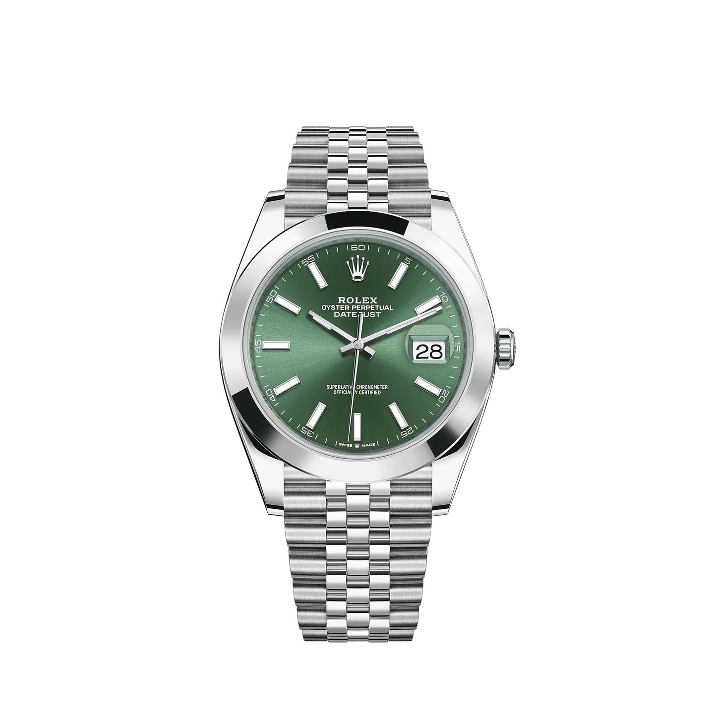 Rolex Datejust 41 126300 (2026) - Green dial 41 mm Steel case (1/1)