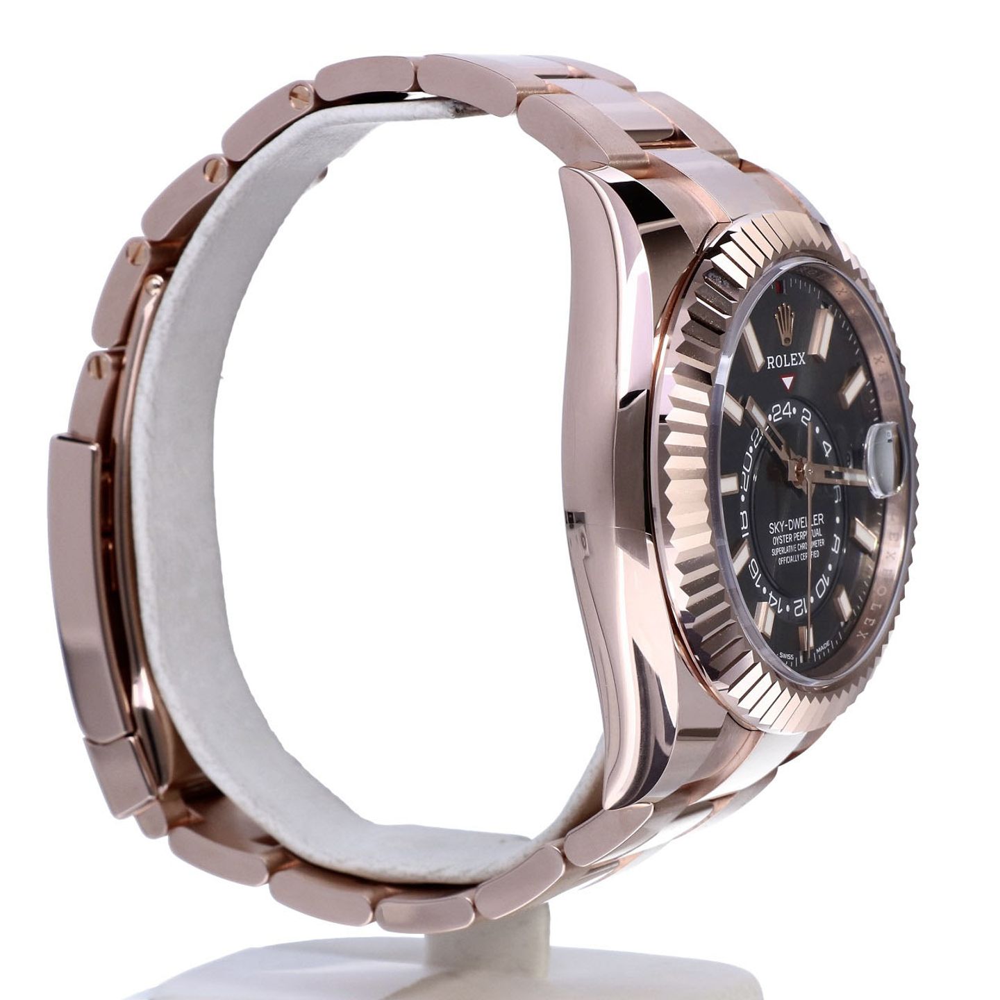 Rolex Sky-Dweller 326935 (2022) - Grey dial 42 mm Rose Gold case (8/8)