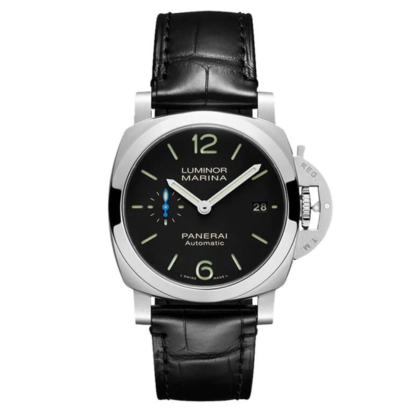 Panerai Luminor 1950 PAM01372 (2024) - Zwart wijzerplaat 40mm Staal (1/1)