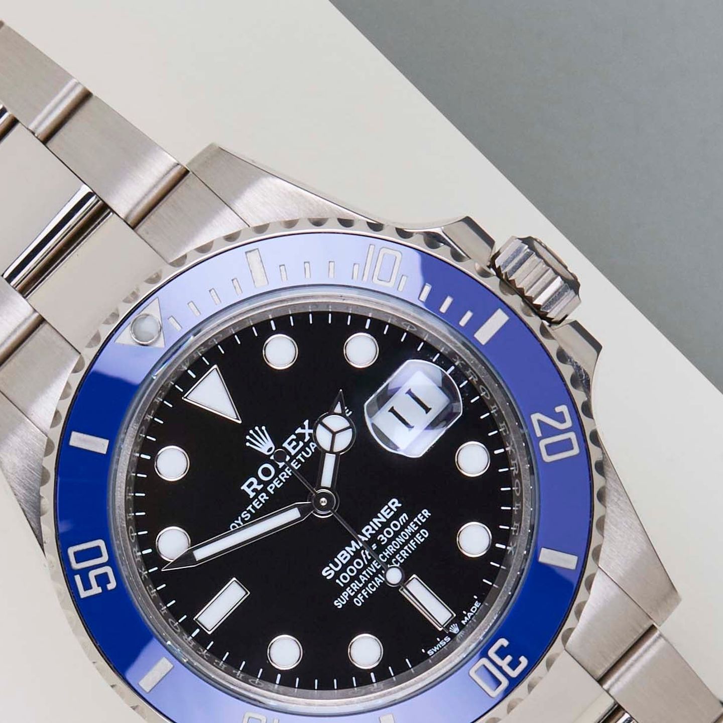 Rolex Submariner Date 126619LB (2024) - Black dial 41 mm White Gold case (3/8)