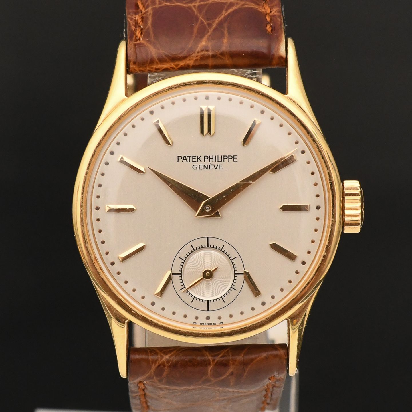 Patek Philippe Calatrava 96 (1945) - 32mm Geelgoud (1/8)