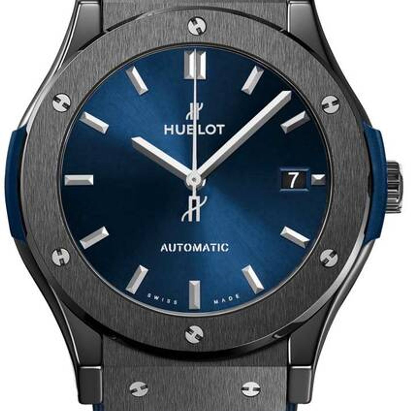 Hublot Classic Fusion Blue 511.CM.7170.RX (2025) - Blauw wijzerplaat 45mm Keramiek (1/1)