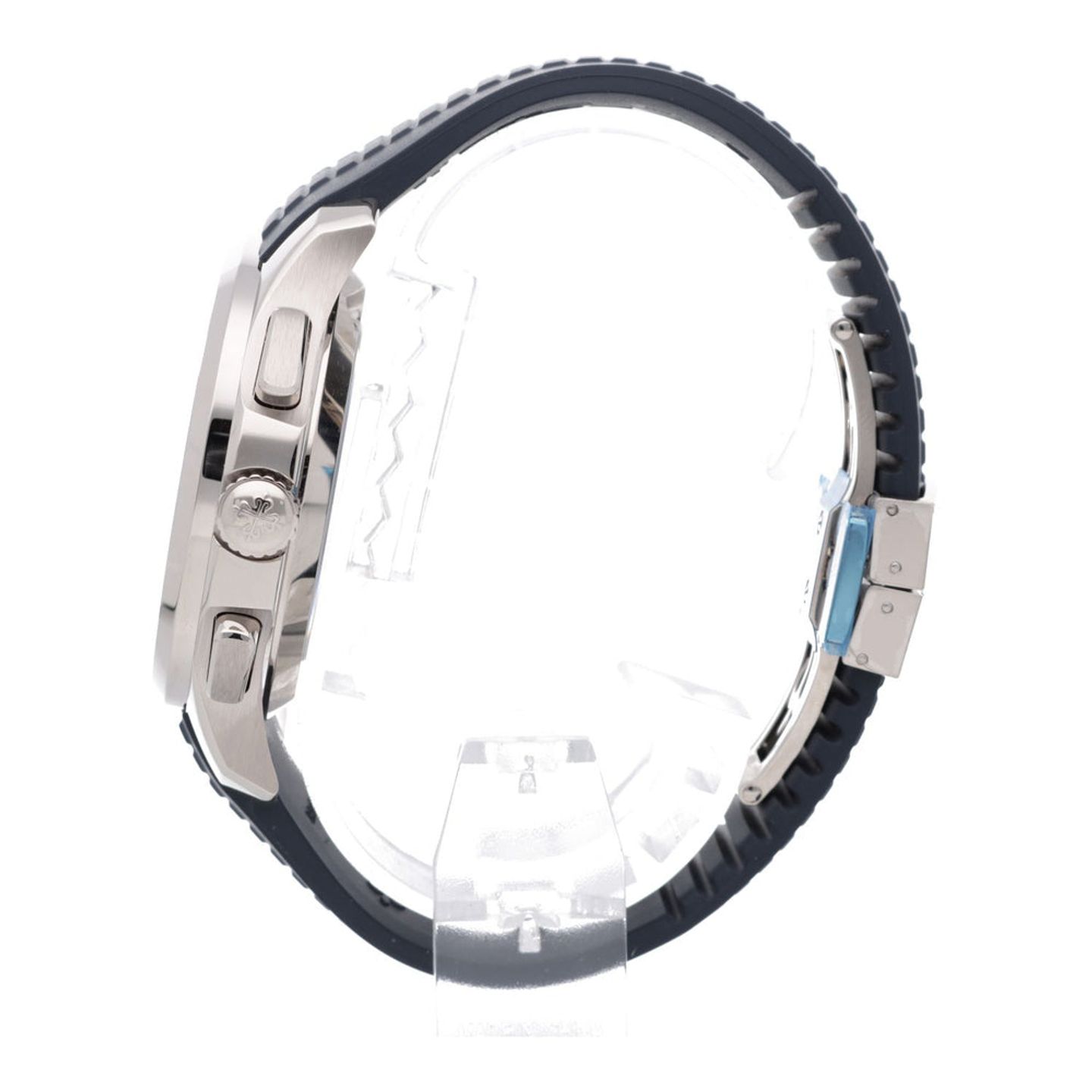 Patek Philippe Aquanaut 5968G-001 (2025) - Blue dial 42 mm White Gold case (3/7)