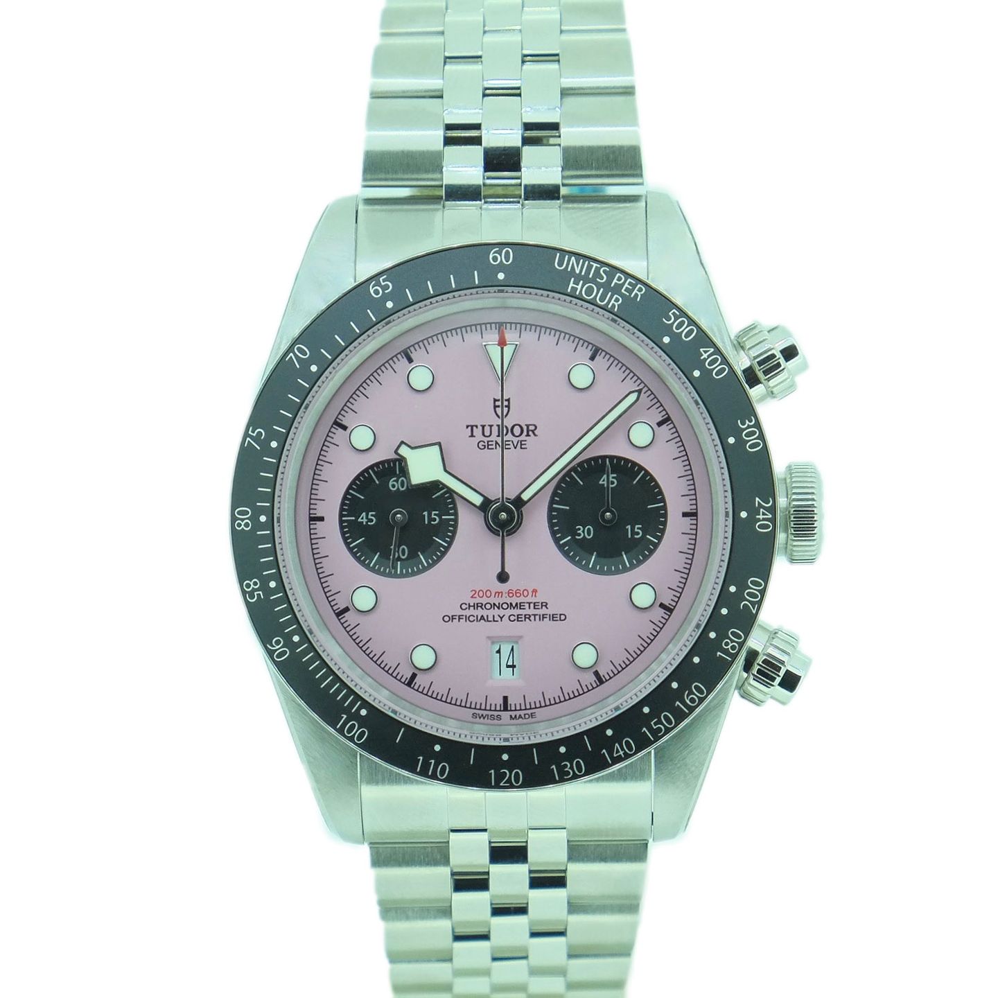 Tudor Black Bay Chrono 79360N (2025) - Pink dial 41 mm Steel case (1/6)