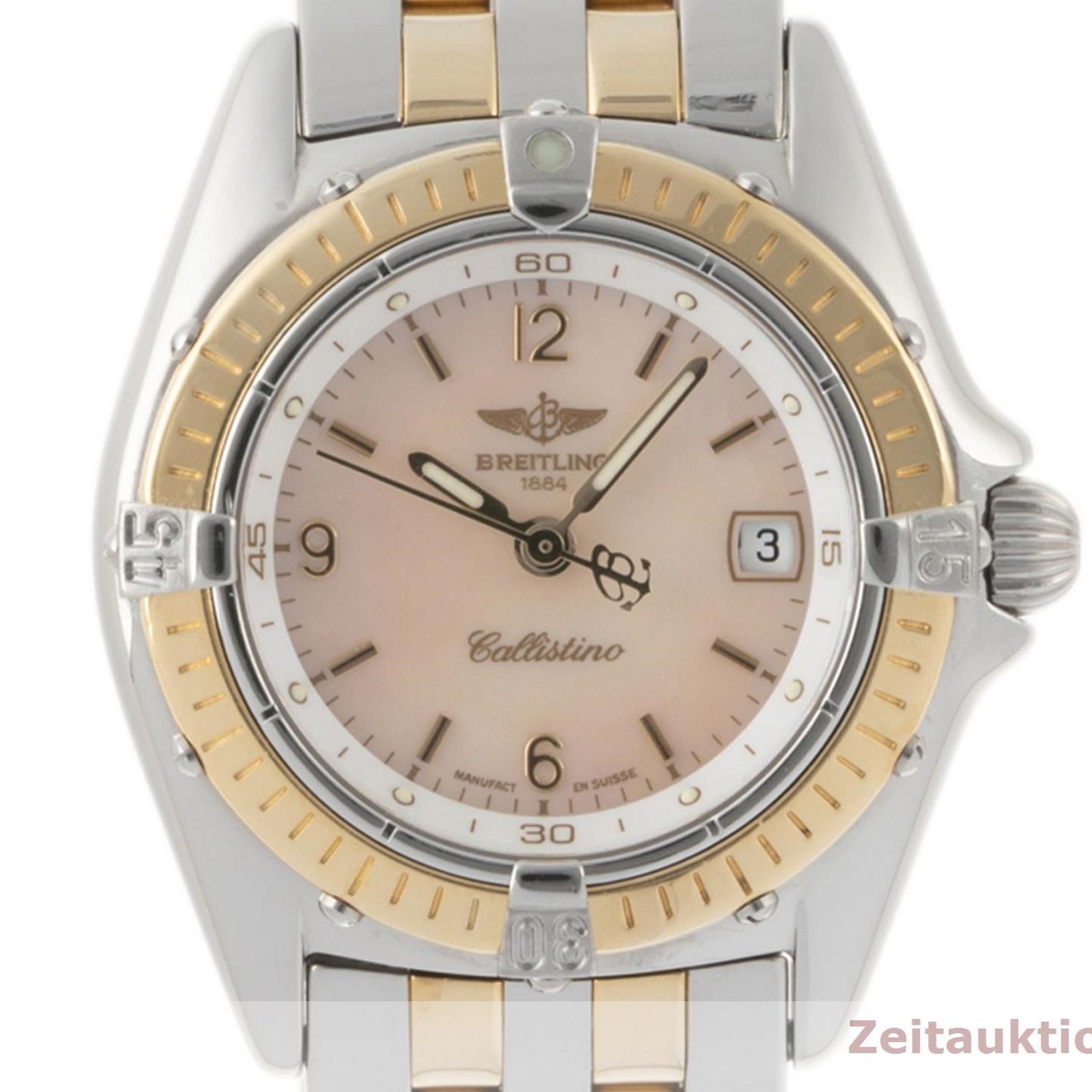 Breitling Callistino D52045.1 (1998) - Silver dial 28 mm Steel case (8/8)